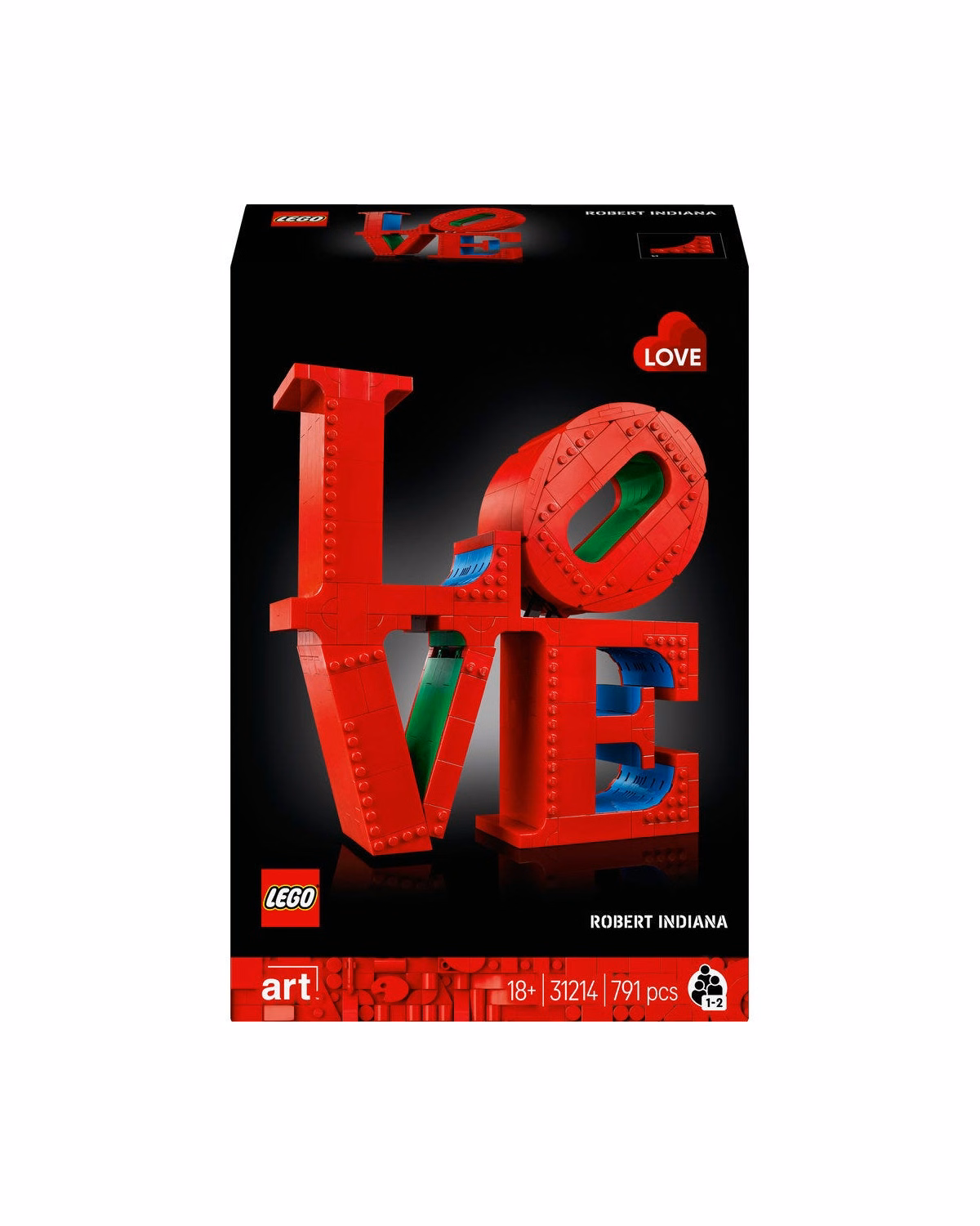 LEGO® Art LOVE Home Decor Building Set for Adults 31214 - 3