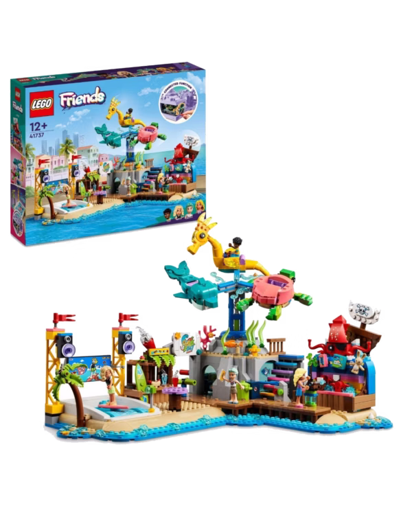 LEGO® 41737 Friends Beach Amusement Park Set for Ages 12+ - 1