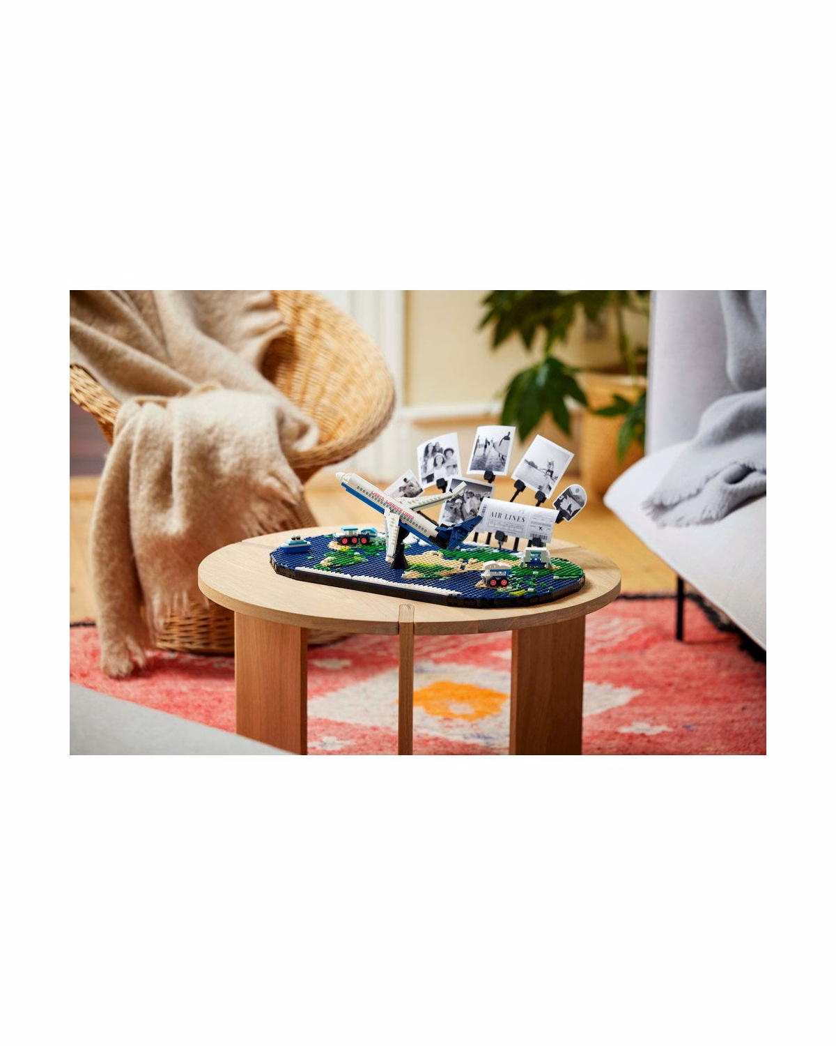 LEGO® Family Travel Moments World Map Building Toy Set 41838 - 6