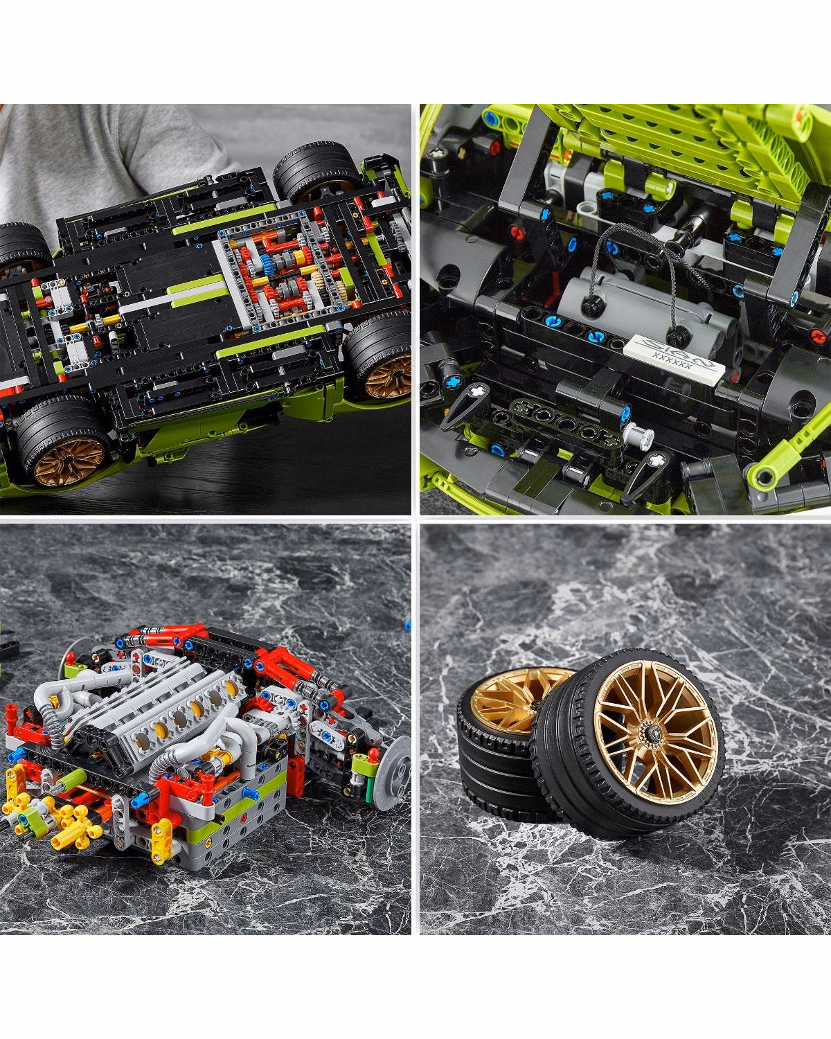 LEGO® Technic Lamborghini Sián FKP 37 Car Model Set 42115 - 5