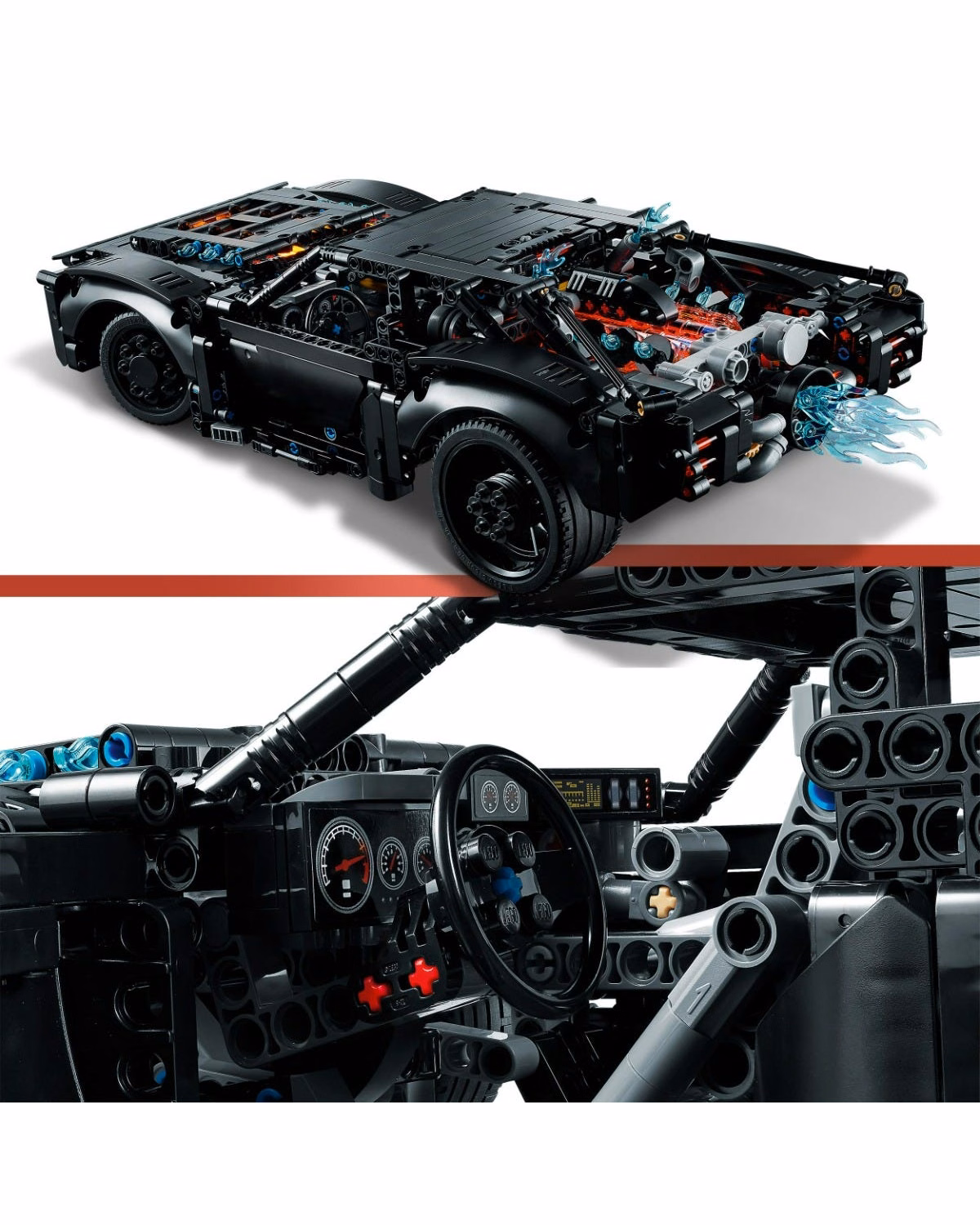 LEGO® Technic The Batman Batmobile Buildable Car Toy 42127 - 5