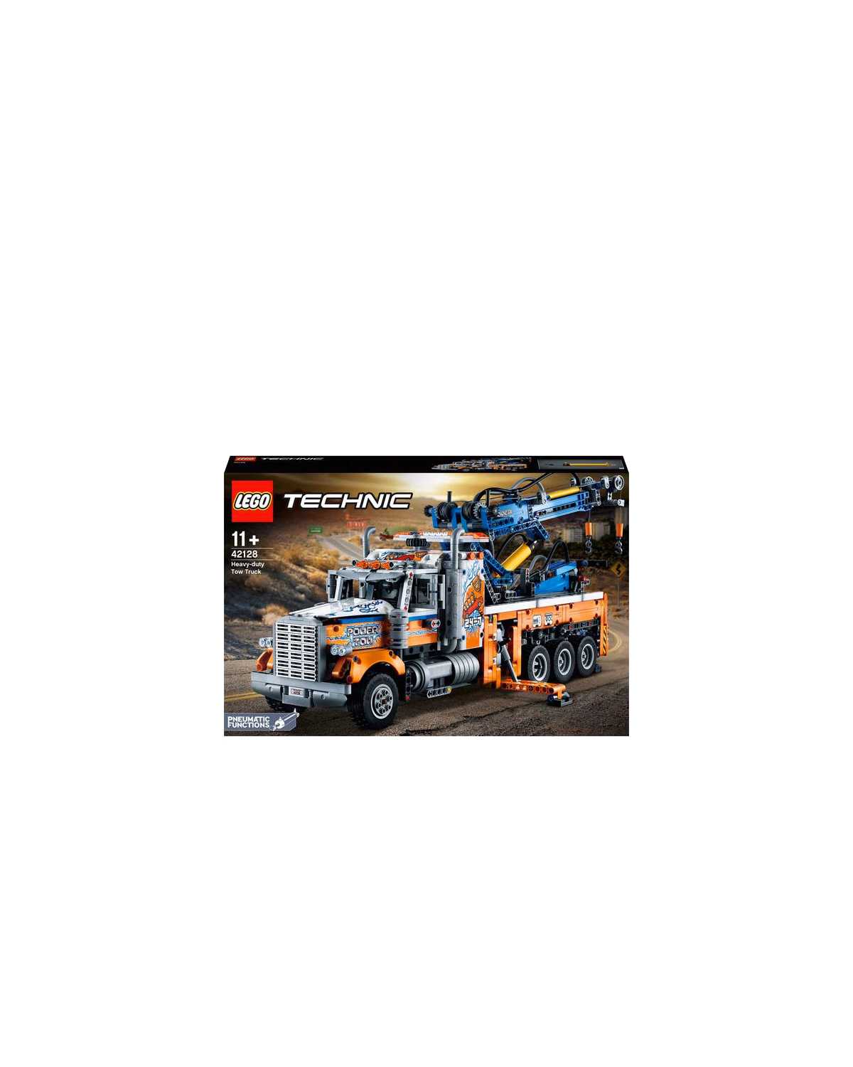 LEGO® Technic Heavy-Duty Tow Truck Model Building Set 42128 - 4