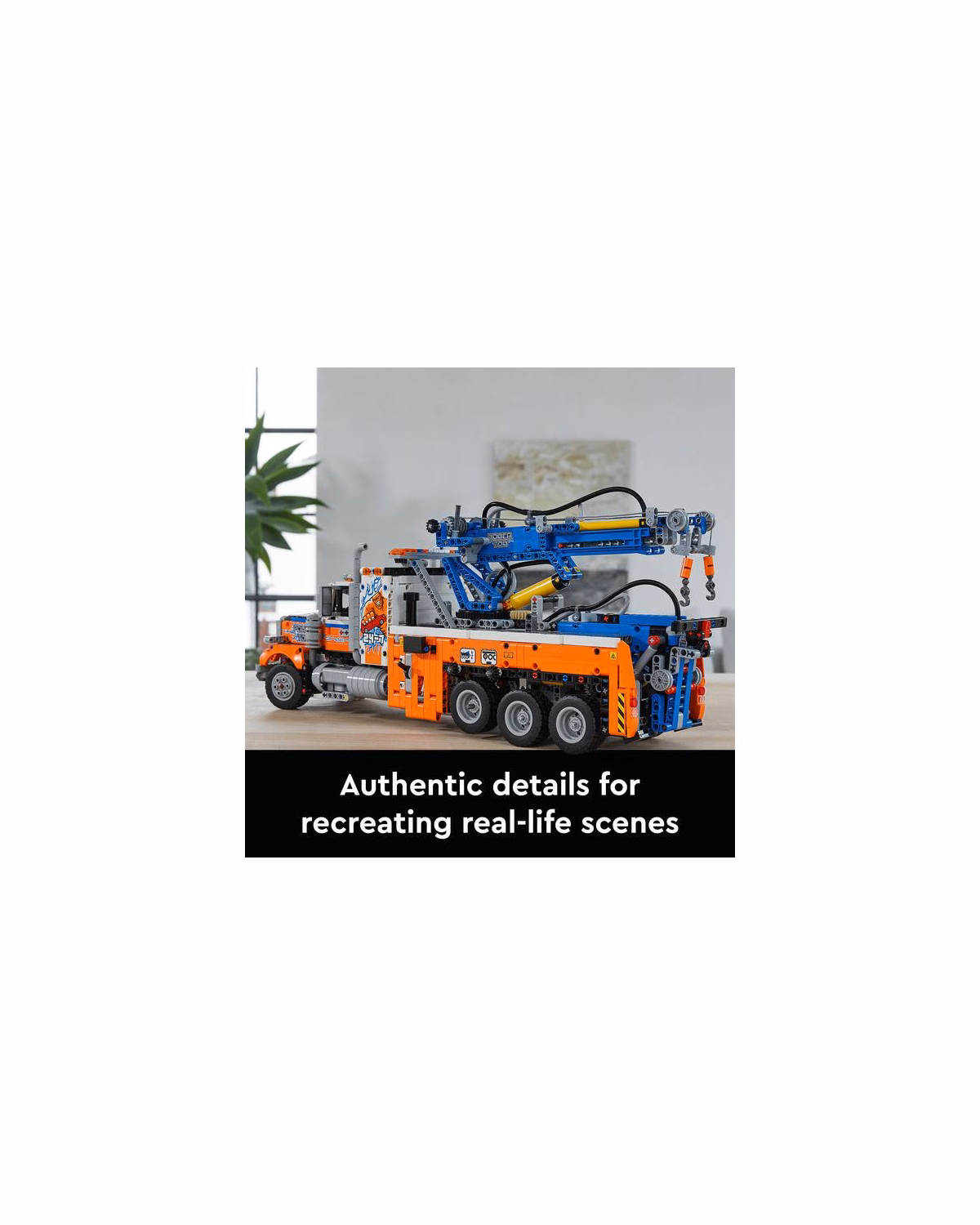 LEGO® Technic Heavy-Duty Tow Truck Model Building Set 42128 - 6