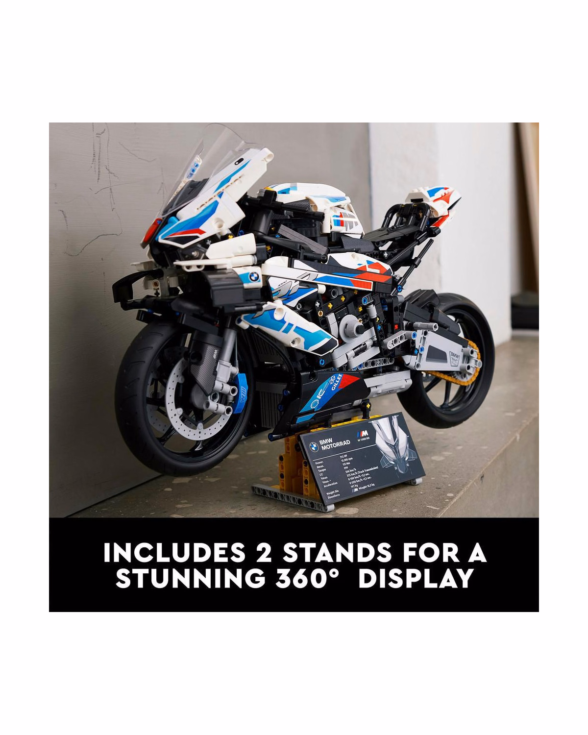 LEGO® 42130 Technic Bmw M 1000 Rr Motorbike Model Kit - 4