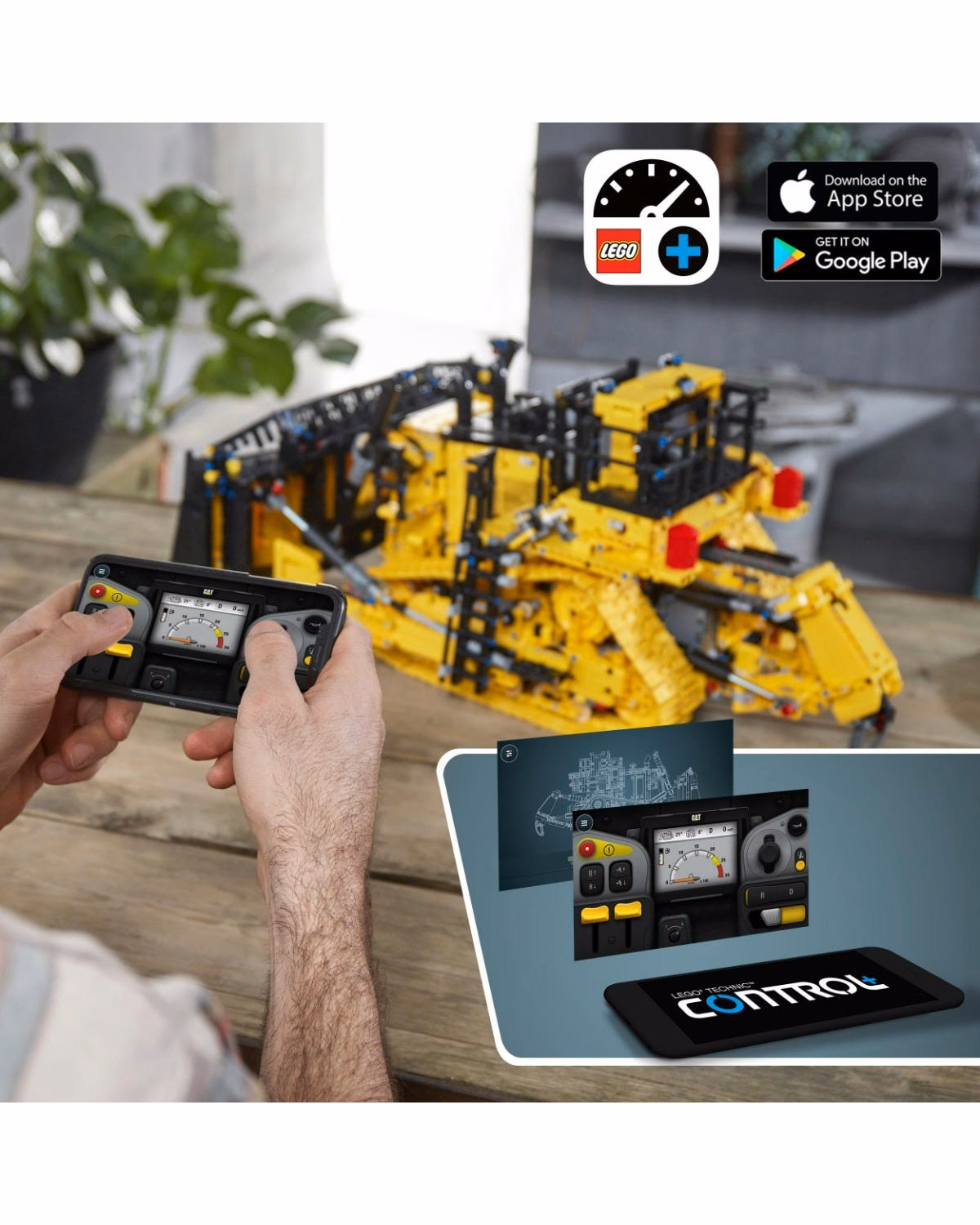 LEGO® Technic App-Controlled Cat D11 Bulldozer Set 42131 - 8