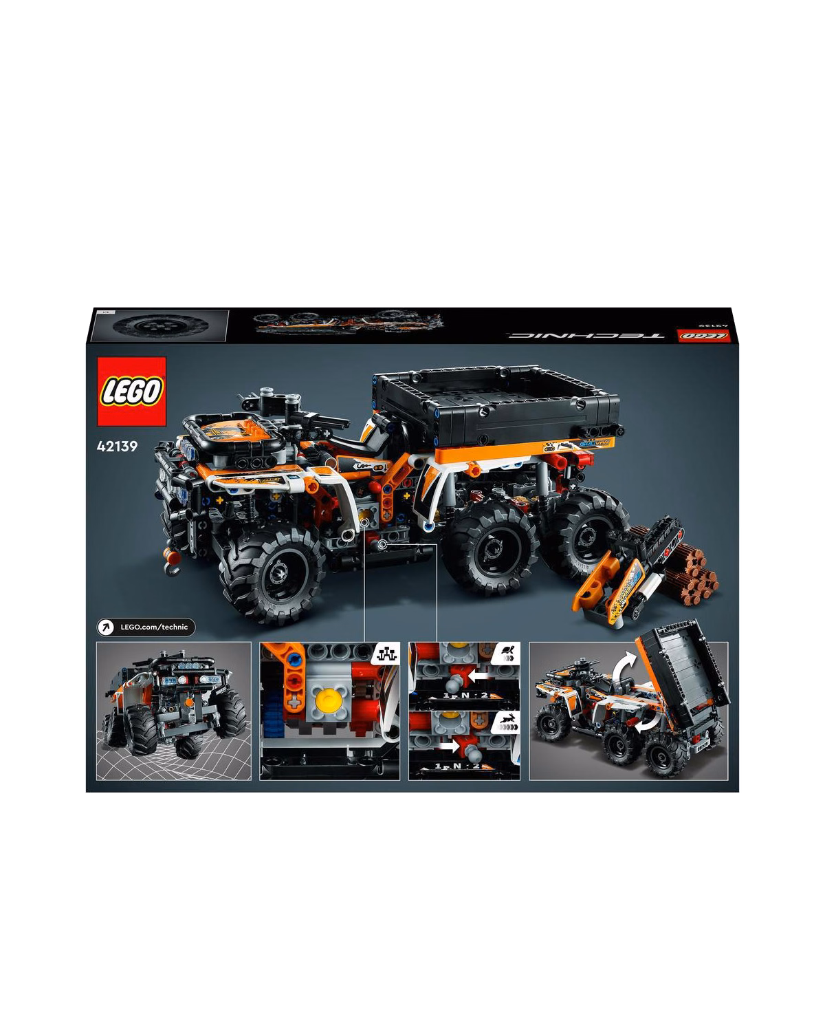 LEGO® 42139 Technic All-Terrain Vehicle Off Roader Truck Toy - 3