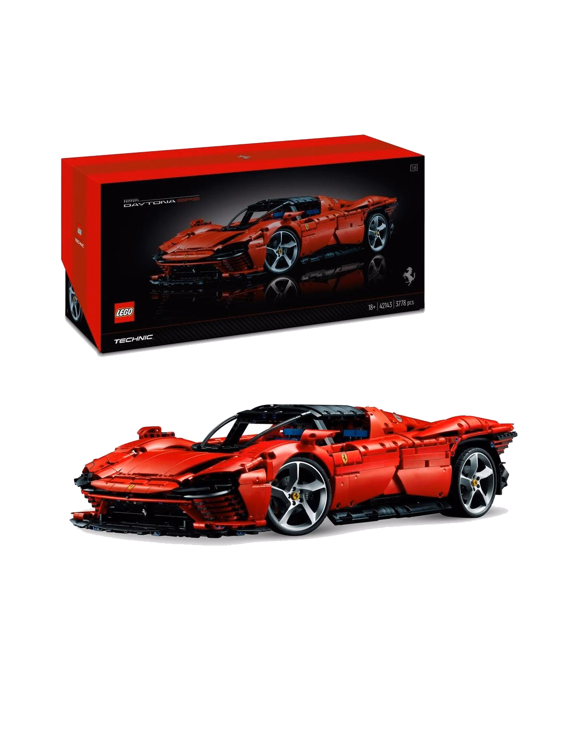 LEGO® 42143 Technic Ferrari Daytona SP3 Model Race Car Set - 1