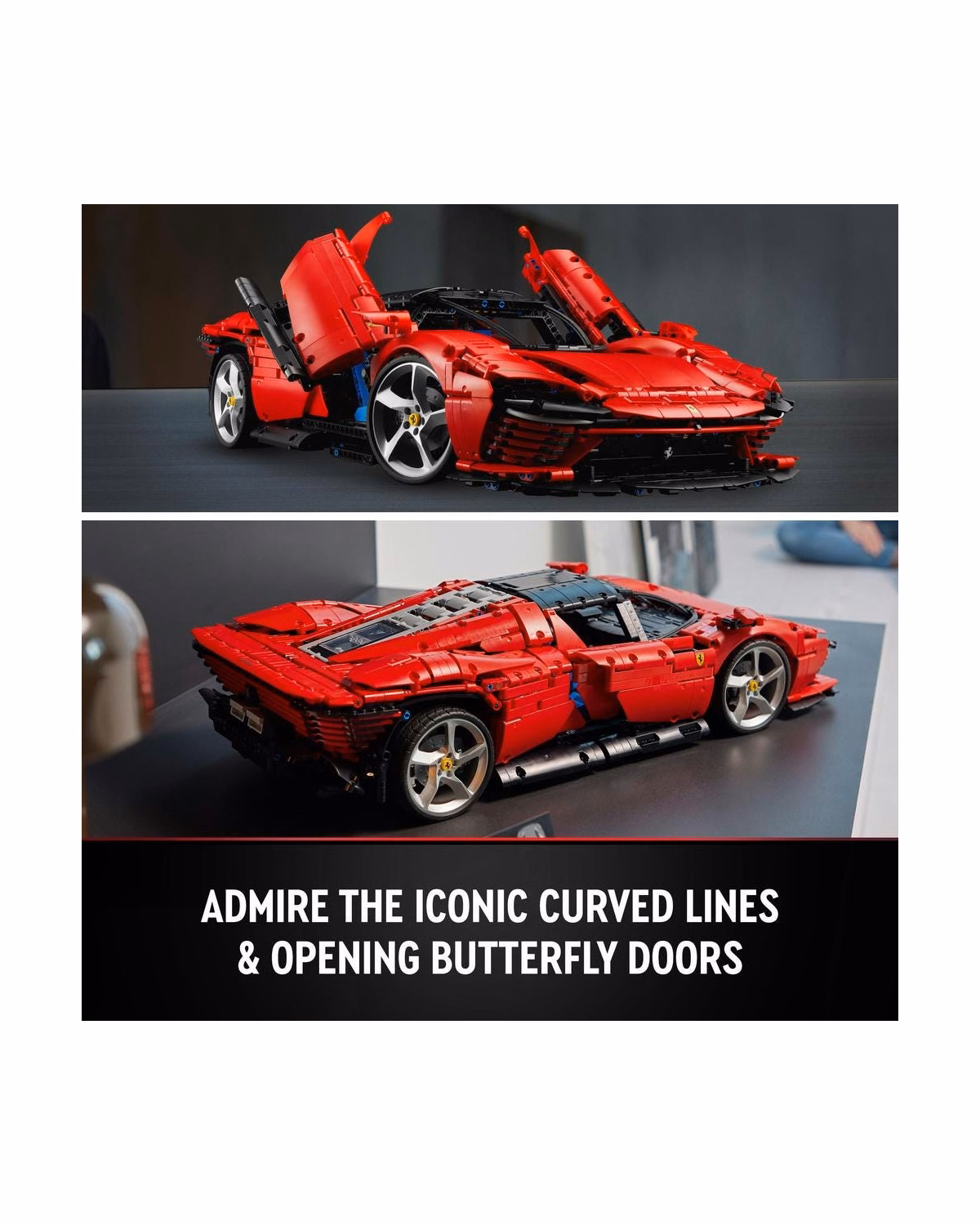 LEGO® 42143 Technic Ferrari Daytona SP3 Model Race Car Set - 3