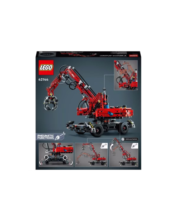 LEGO® 42144 Technic Material Handler Construction Vehicle Set - 2