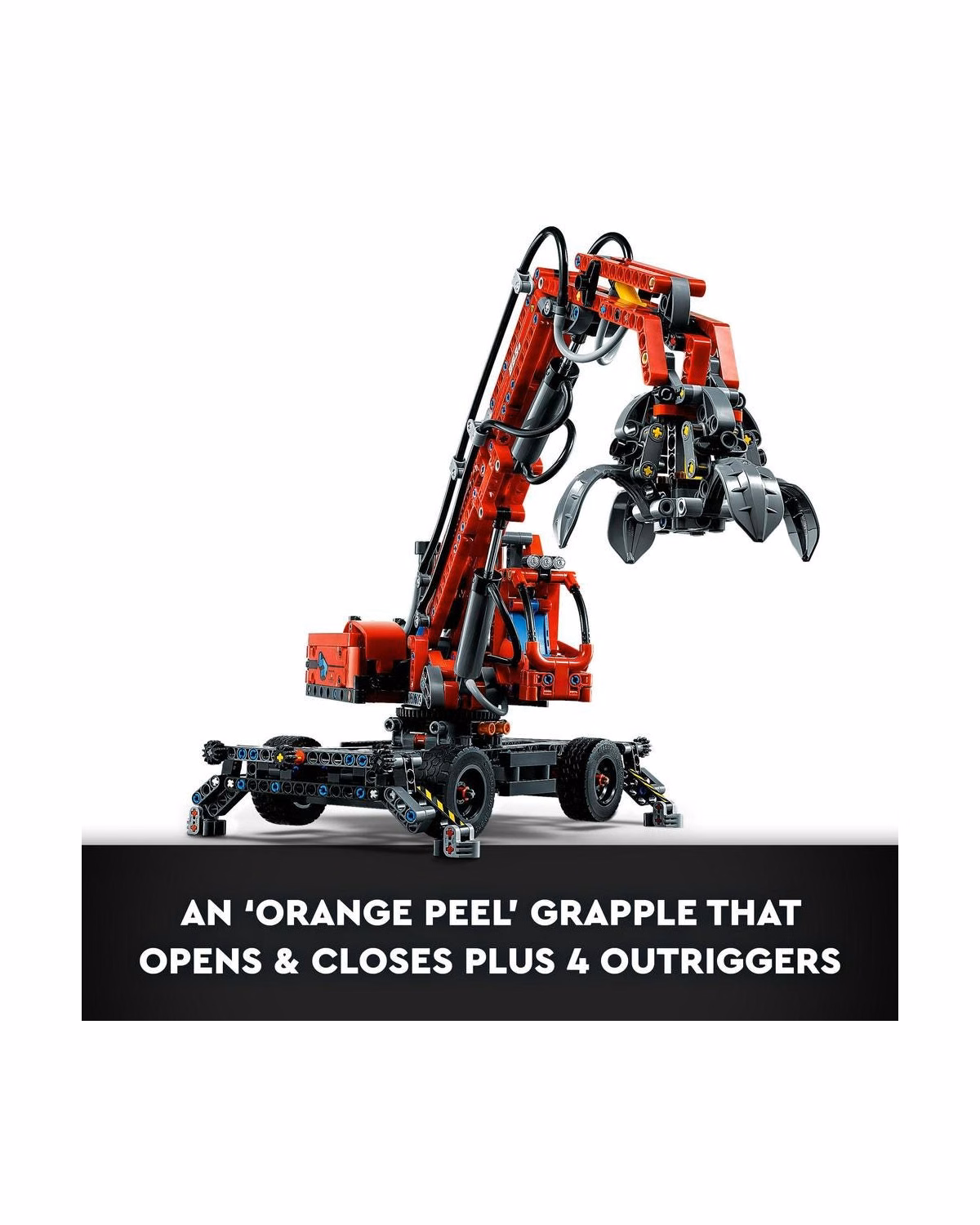 LEGO® 42144 Technic Material Handler Construction Vehicle Set - 4