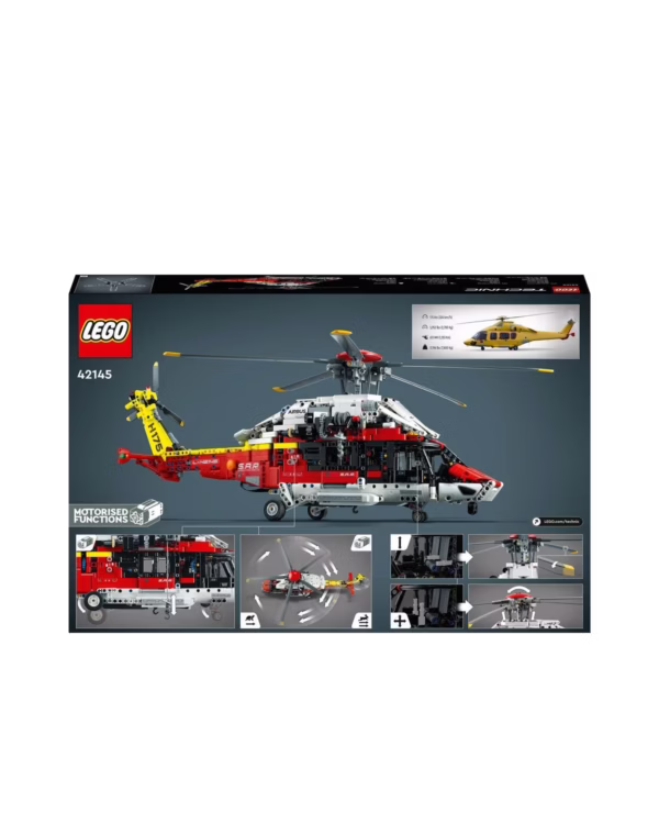 LEGO® 42145 Technic Airbus H175 Rescue Helicopter Toy Model - 2