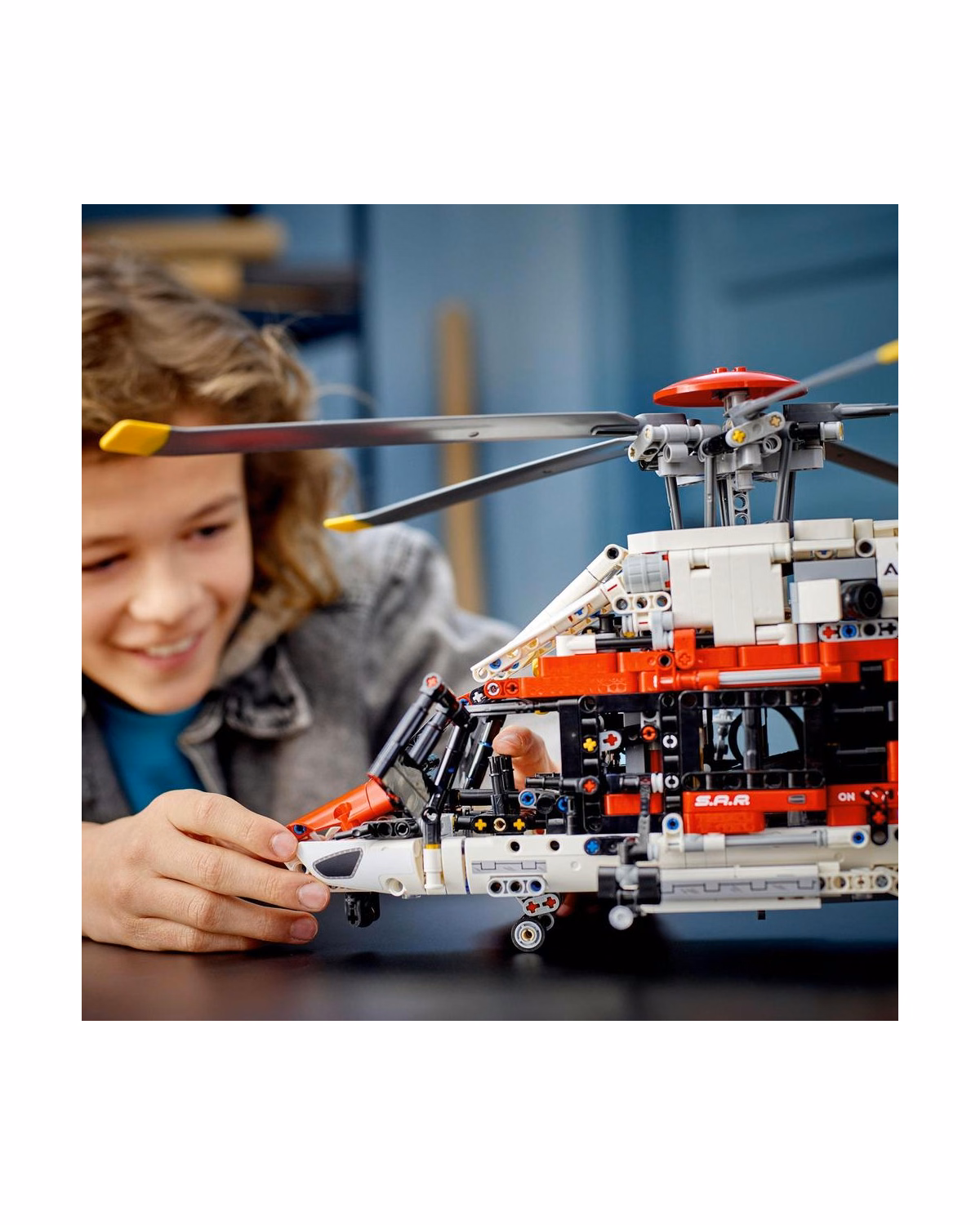 LEGO® 42145 Technic Airbus H175 Rescue Helicopter Toy Model - 3