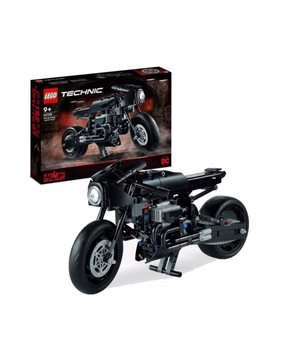LEGO® 42155 Technic THE BATMAN – BATCYCLE Motorbike Model Toy - 1