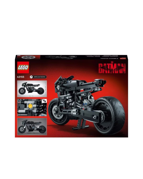 LEGO® 42155 Technic THE BATMAN – BATCYCLE Motorbike Model Toy - 2