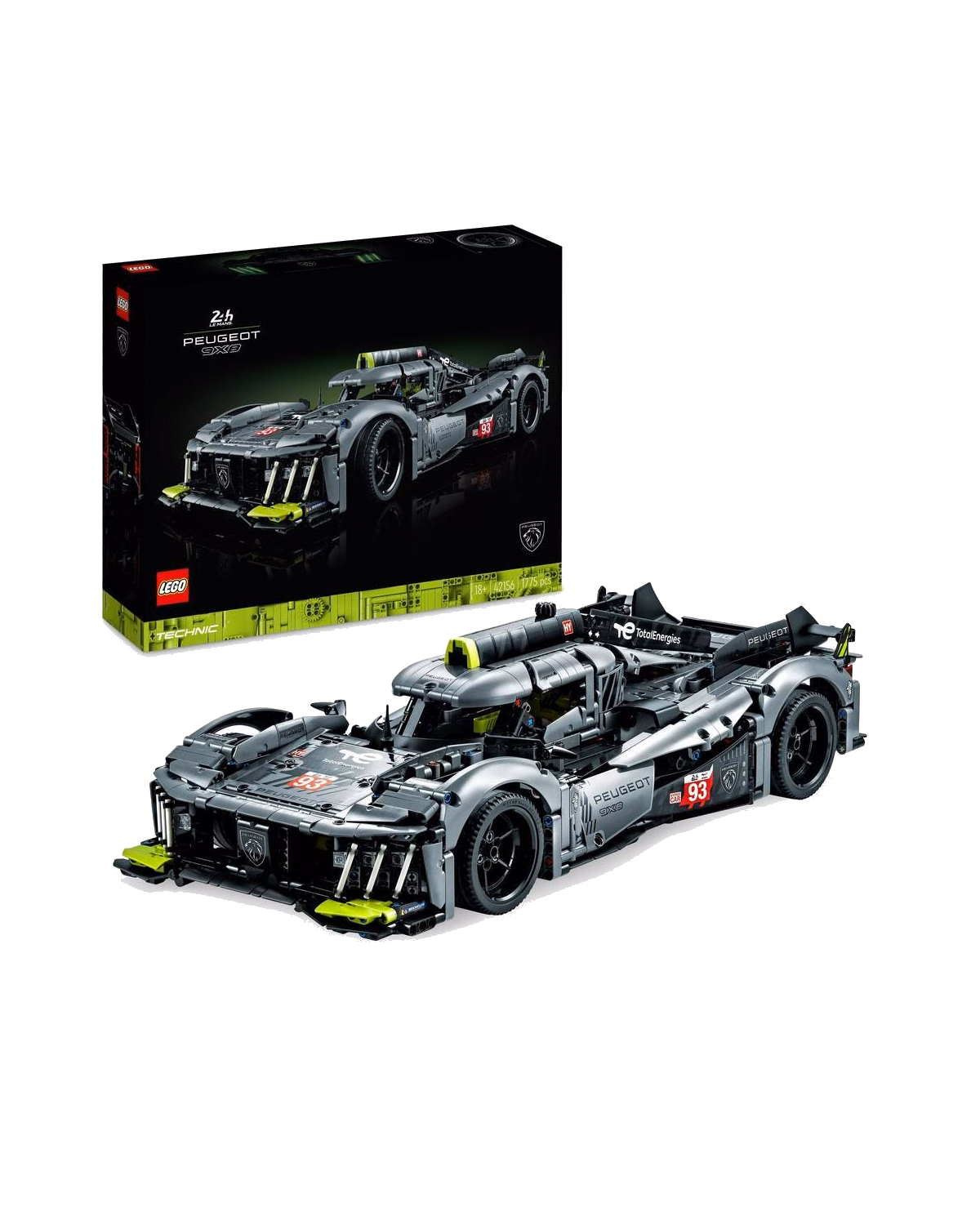 LEGO® 42156 Technic PEUGEOT 9X8 24H Le Mans Hybrid Hypercar - 1