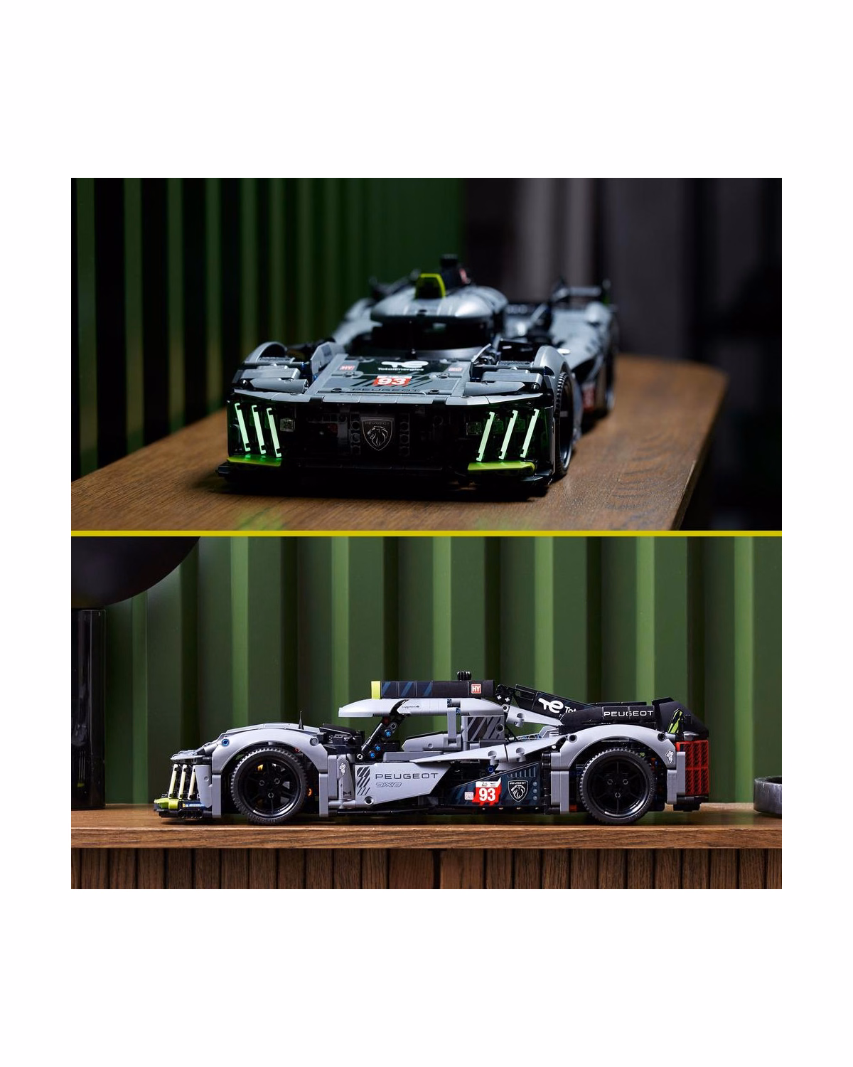 LEGO® 42156 Technic PEUGEOT 9X8 24H Le Mans Hybrid Hypercar - 4