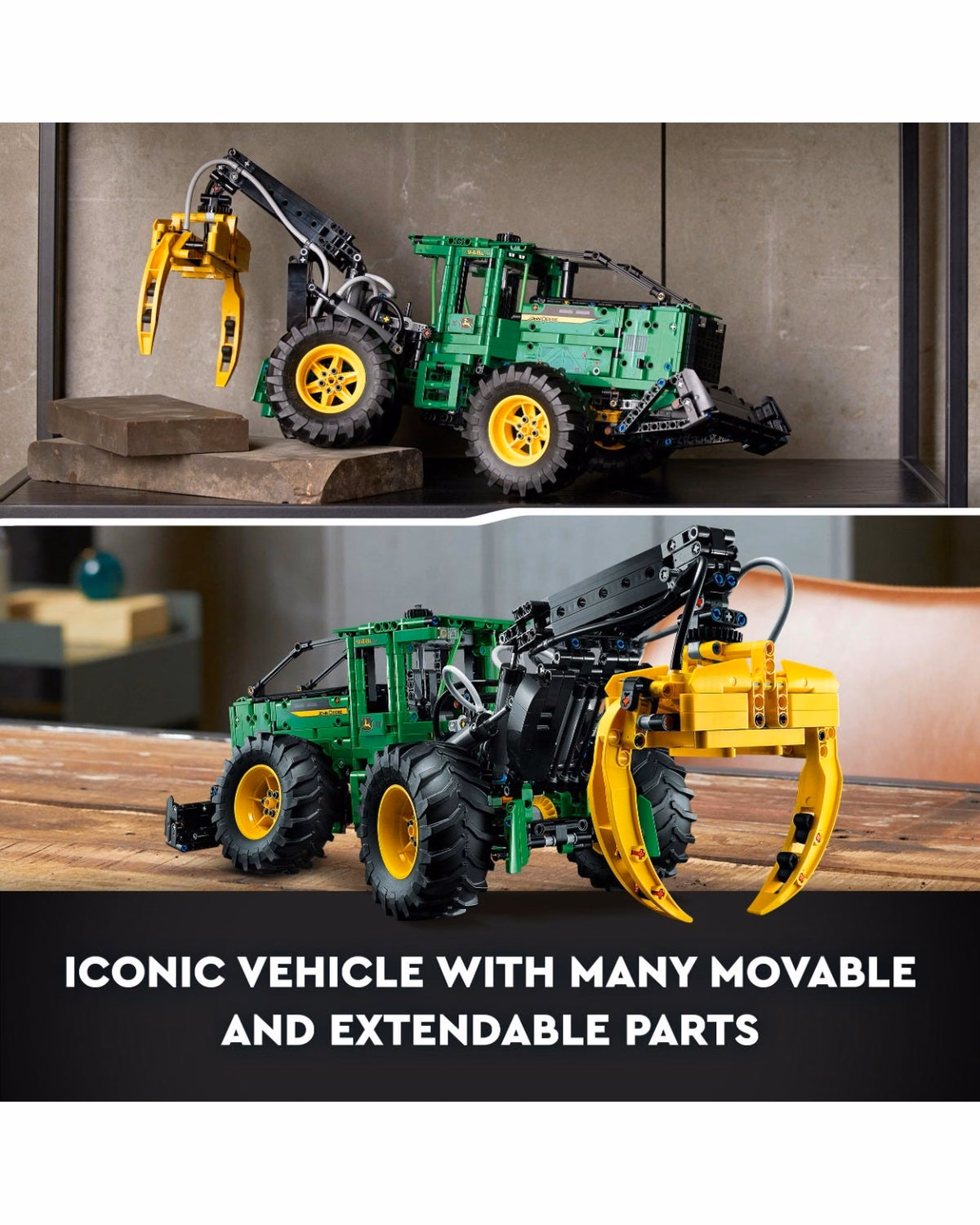 LEGO® 42157 Technic John Deere 948L-II Skidder Vehicle Set - 6