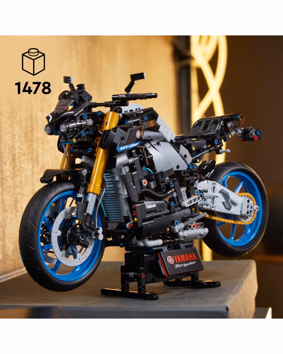 LEGO® 42159 Technic Yamaha Mt-10 Sp Motorbike Model Adult Set - 4