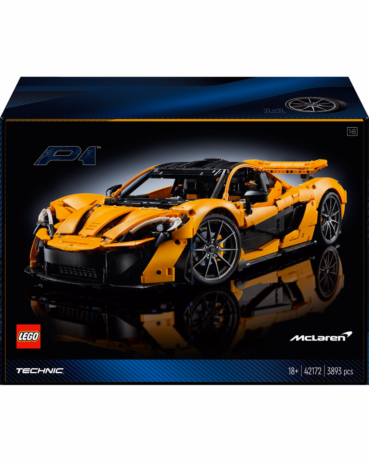 LEGO® Technic McLaren P1 Car Set for Adults 42172 - 3