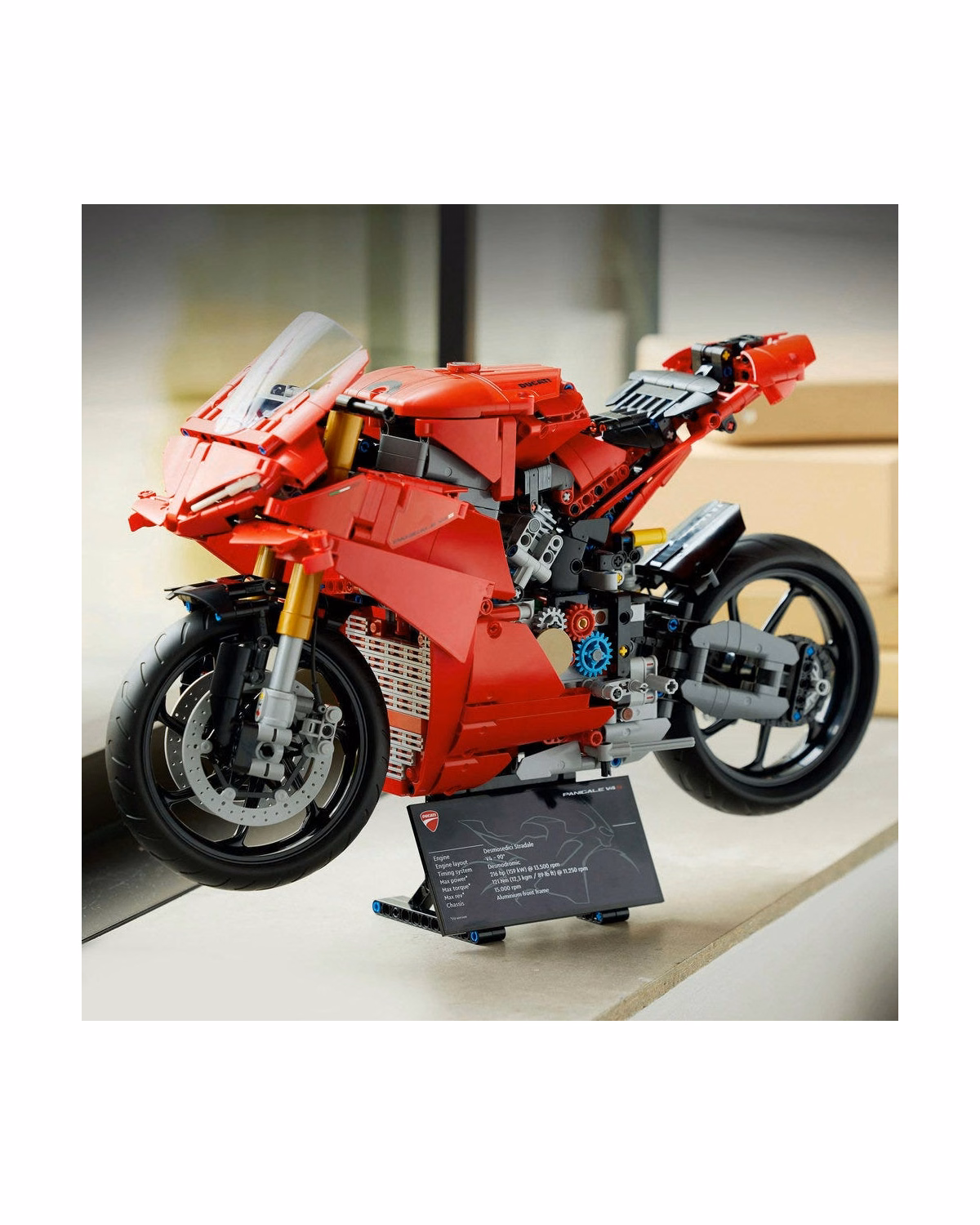 LEGO® Technic Ducati Panigale V4 S Motorcycle Model Set 42202 - 6