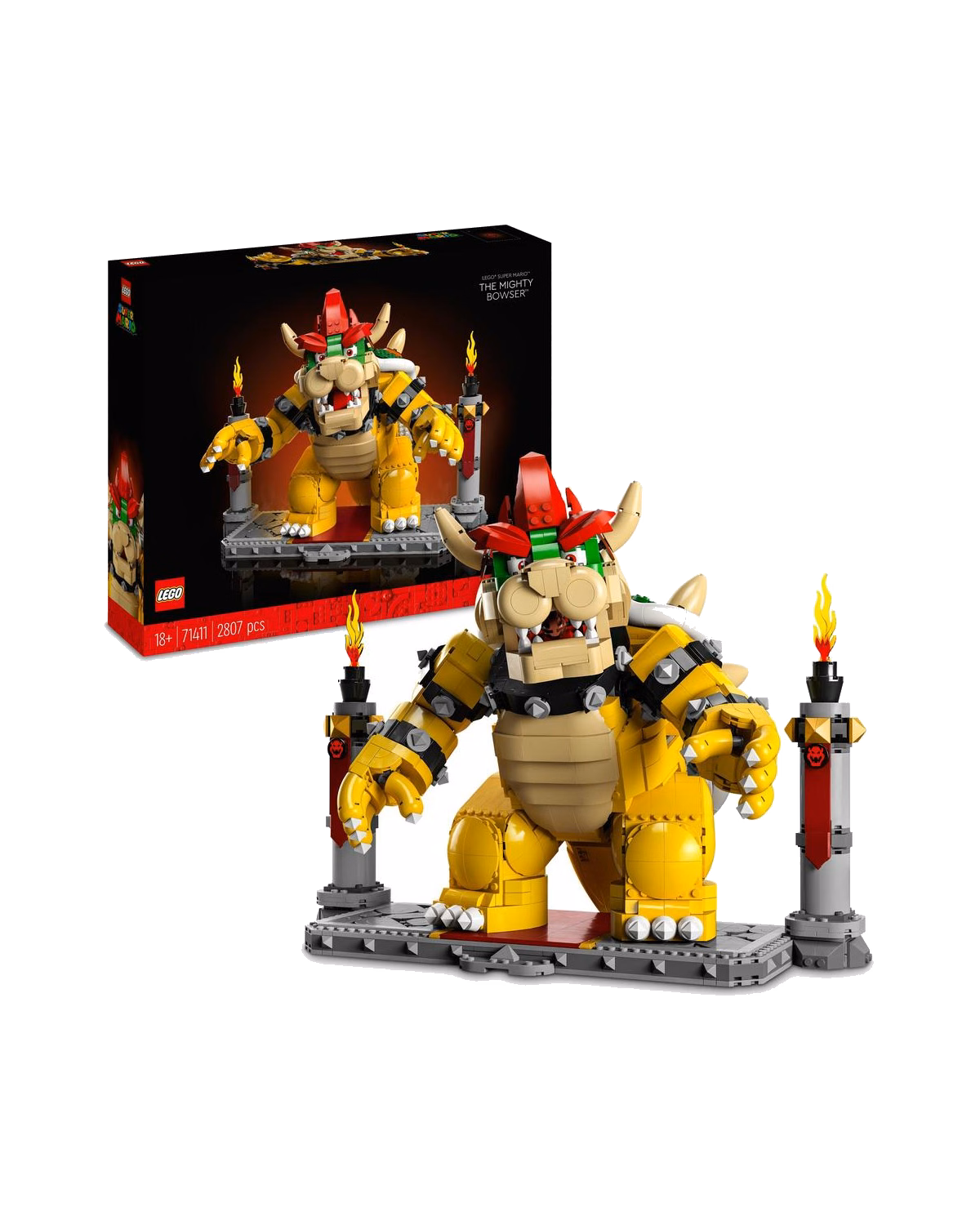 LEGO® 71411 Super Mario The Mighty Bowser Collectible Figure - 1