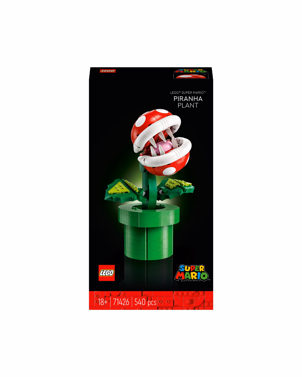 LEGO 71426 Super Mario Piranha Plant Figure Set for Adults - 3
