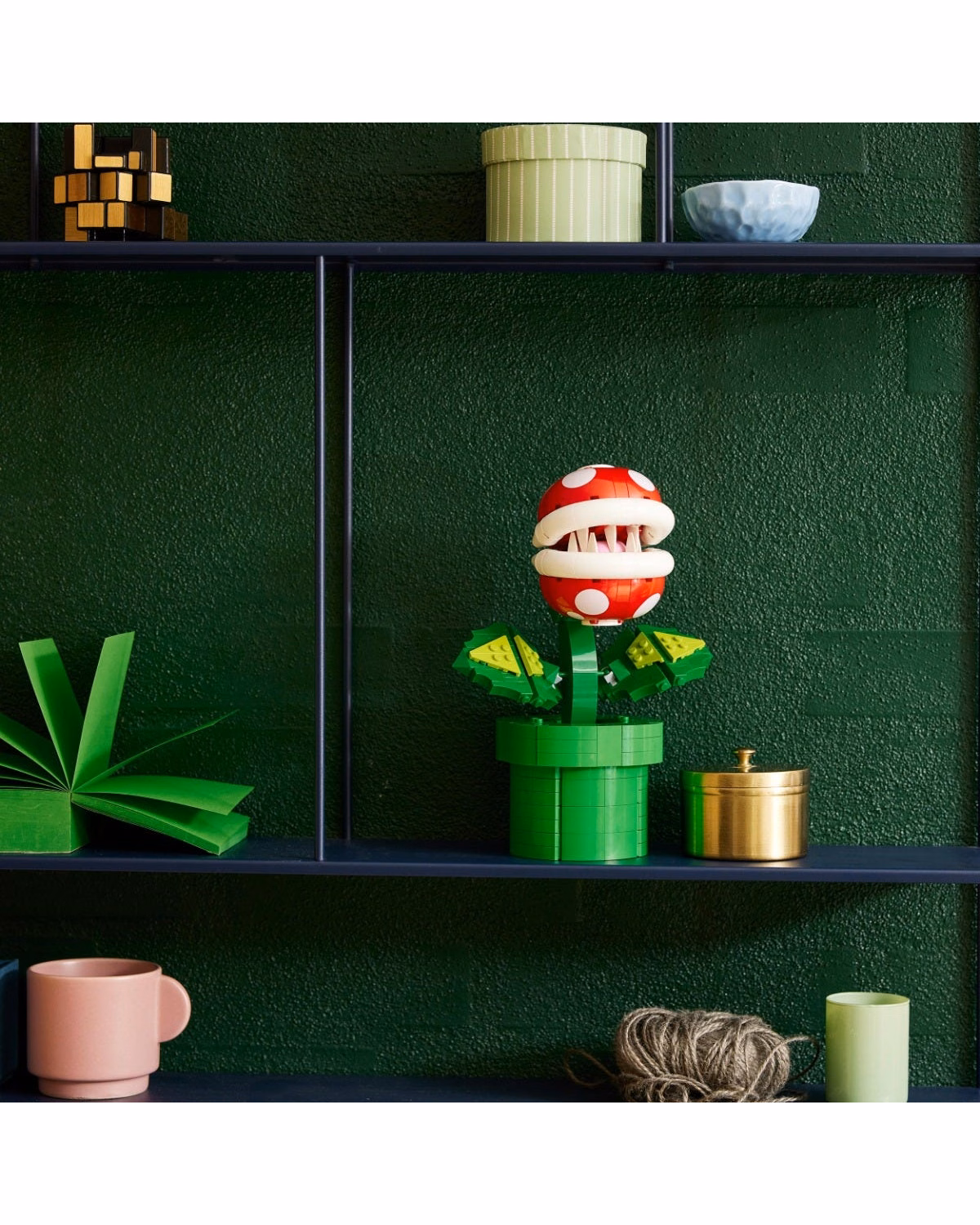 LEGO 71426 Super Mario Piranha Plant Figure Set for Adults - 4