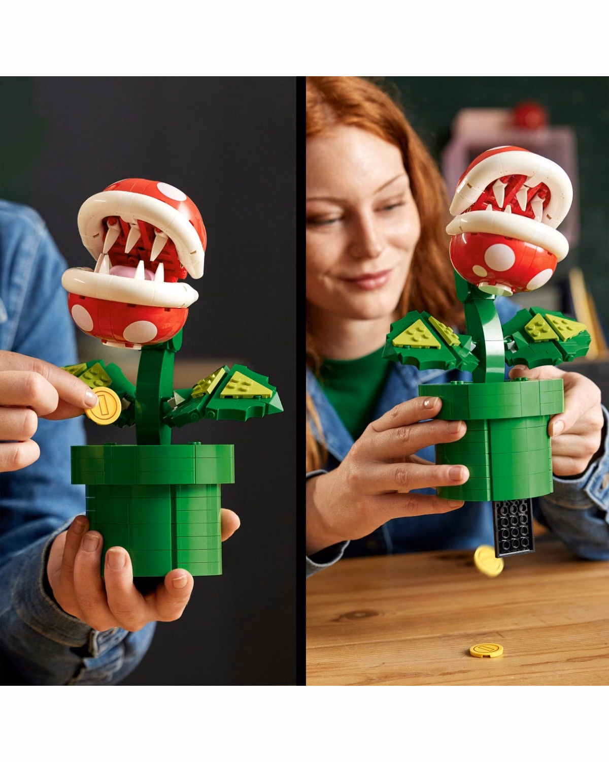 LEGO 71426 Super Mario Piranha Plant Figure Set for Adults - 6