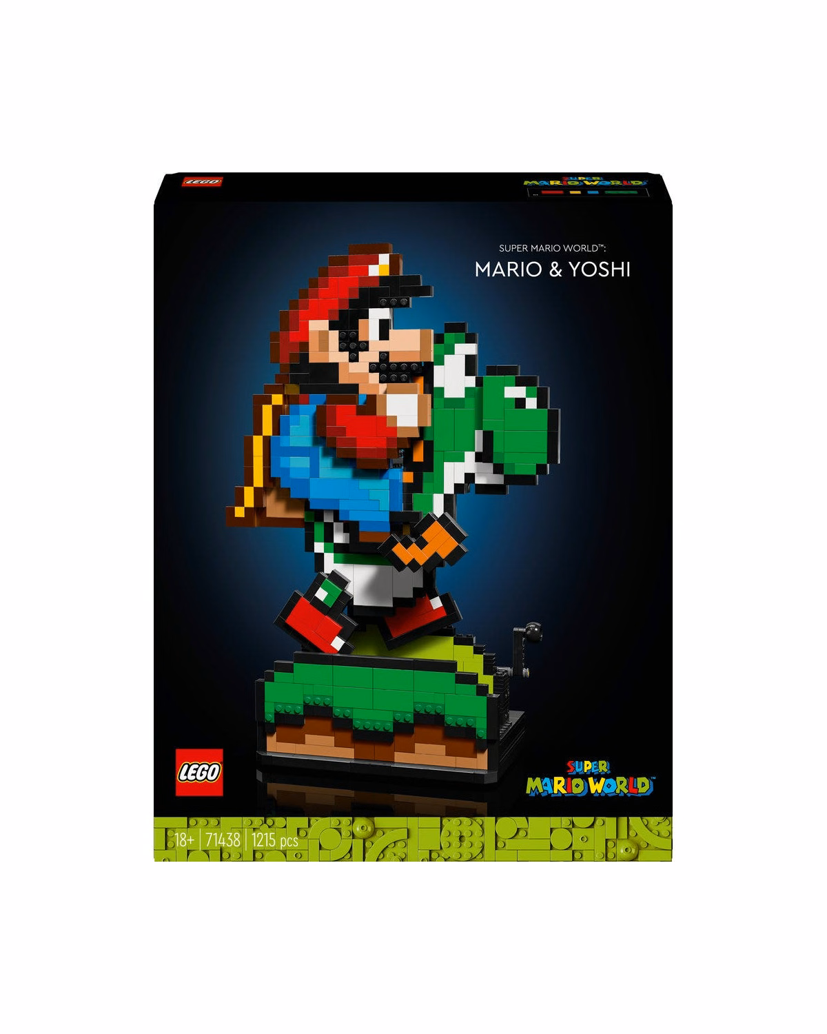 LEGO® Super Mario World: Mario & Yoshi Set for Adults 71438 - 3