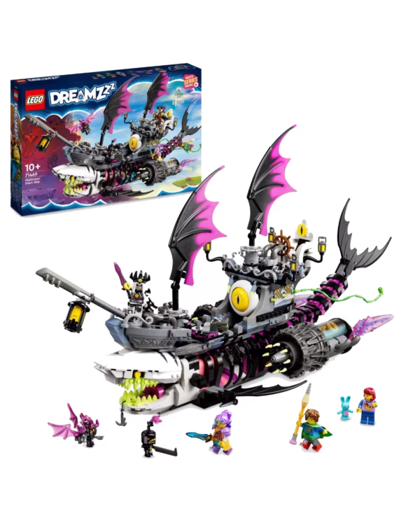 LEGO® 71469 Dreamzzz Nightmare Shark Ship, Pirate Ship Toy - 1