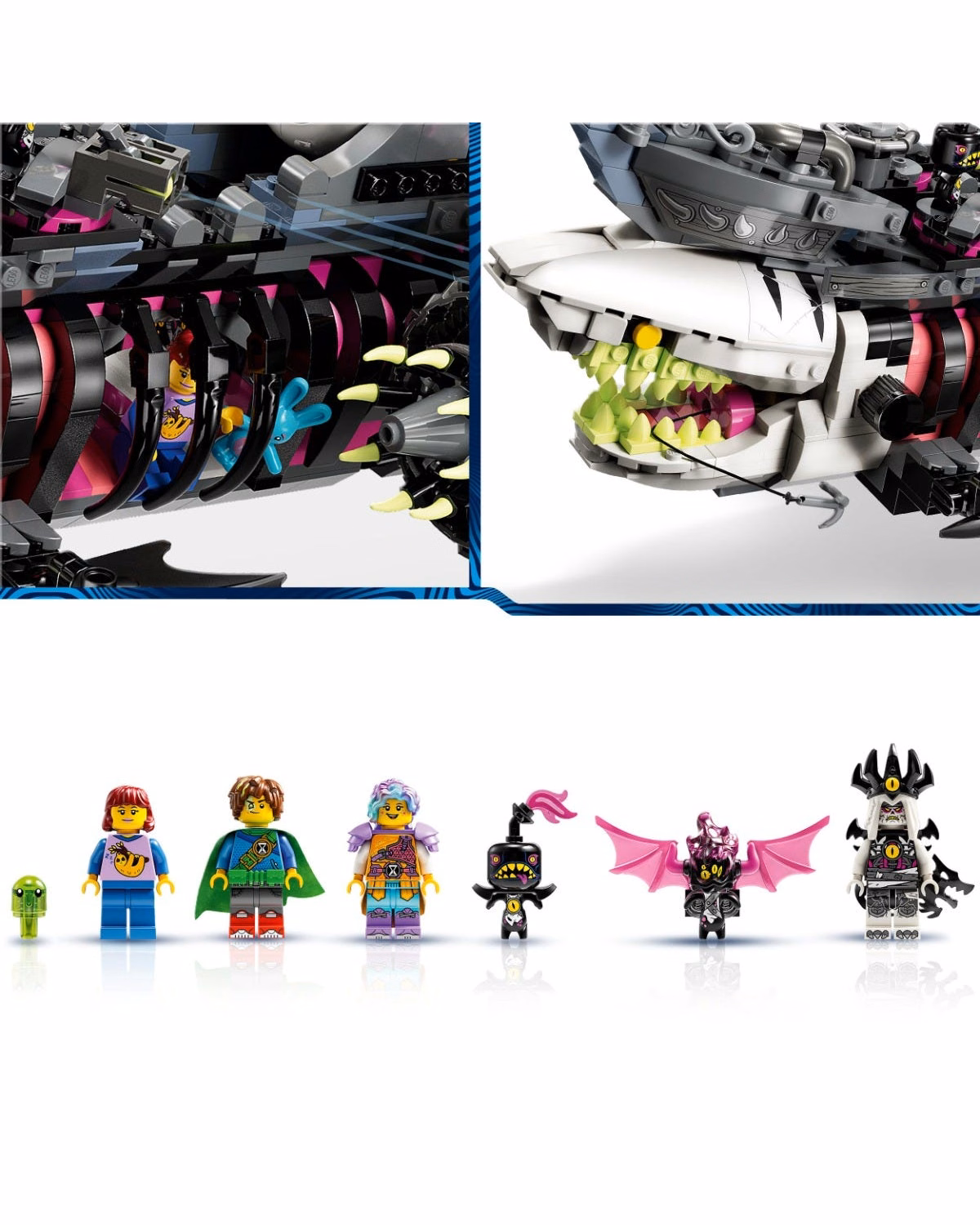 LEGO® 71469 Dreamzzz Nightmare Shark Ship, Pirate Ship Toy - 4