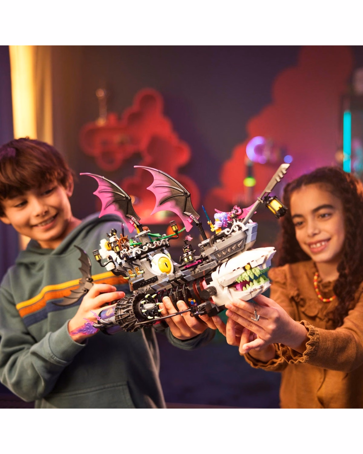 LEGO® 71469 Dreamzzz Nightmare Shark Ship, Pirate Ship Toy - 8