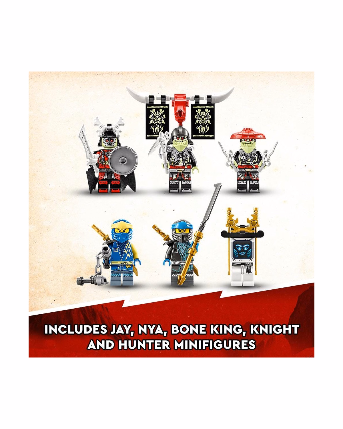 LEGO® 71785 Ninjago Jay’s Titan Mech Action Figure Battle Toy - 6