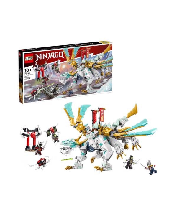 LEGO® 71786 Ninjago Zane’s Ice Dragon Creature Building Toy - 1