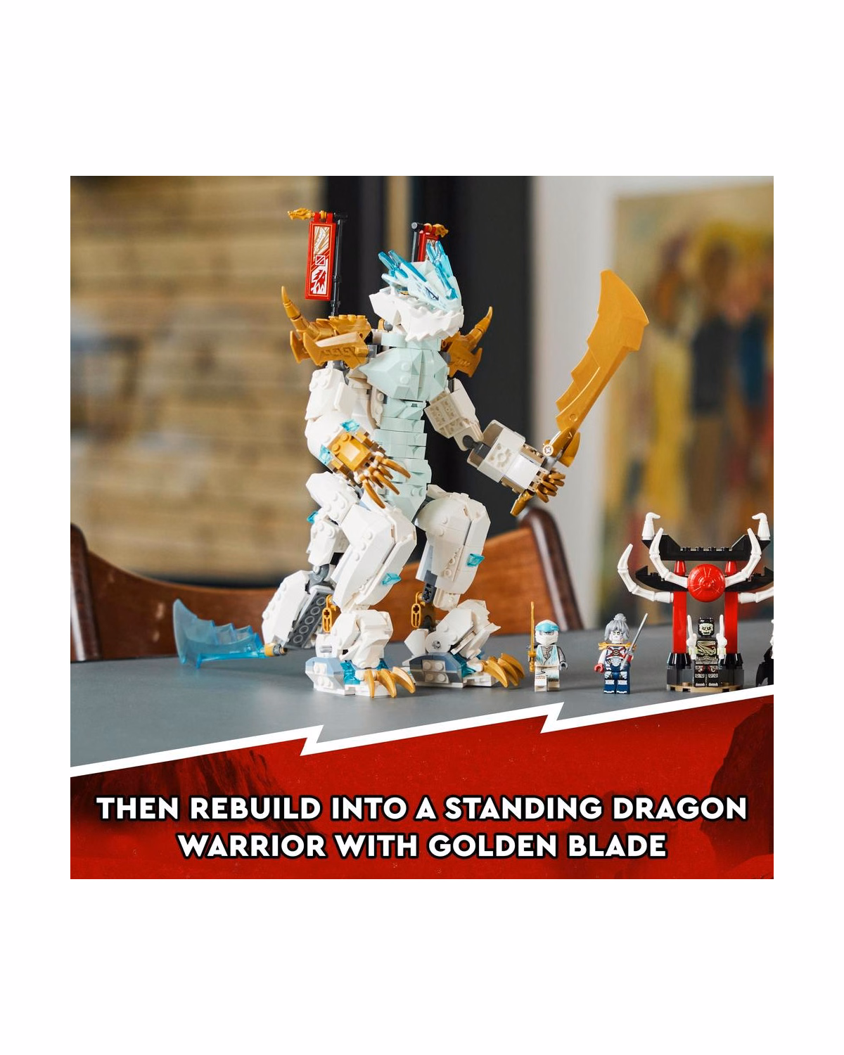 LEGO® 71786 Ninjago Zane’s Ice Dragon Creature Building Toy - 5