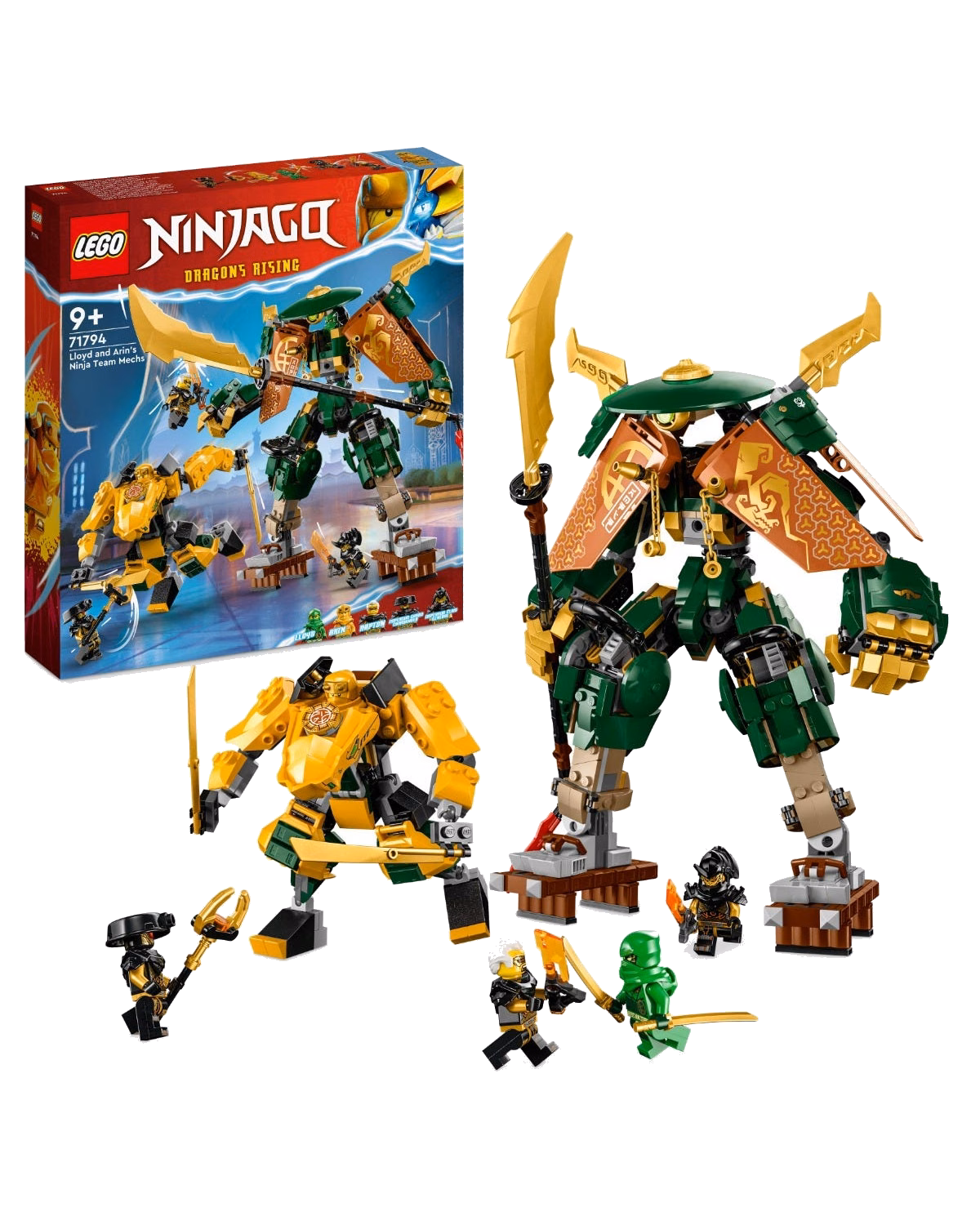 LEGO® 71794 Ninjago Lloyd and Arin's Ninja Team Mechs Set - 1