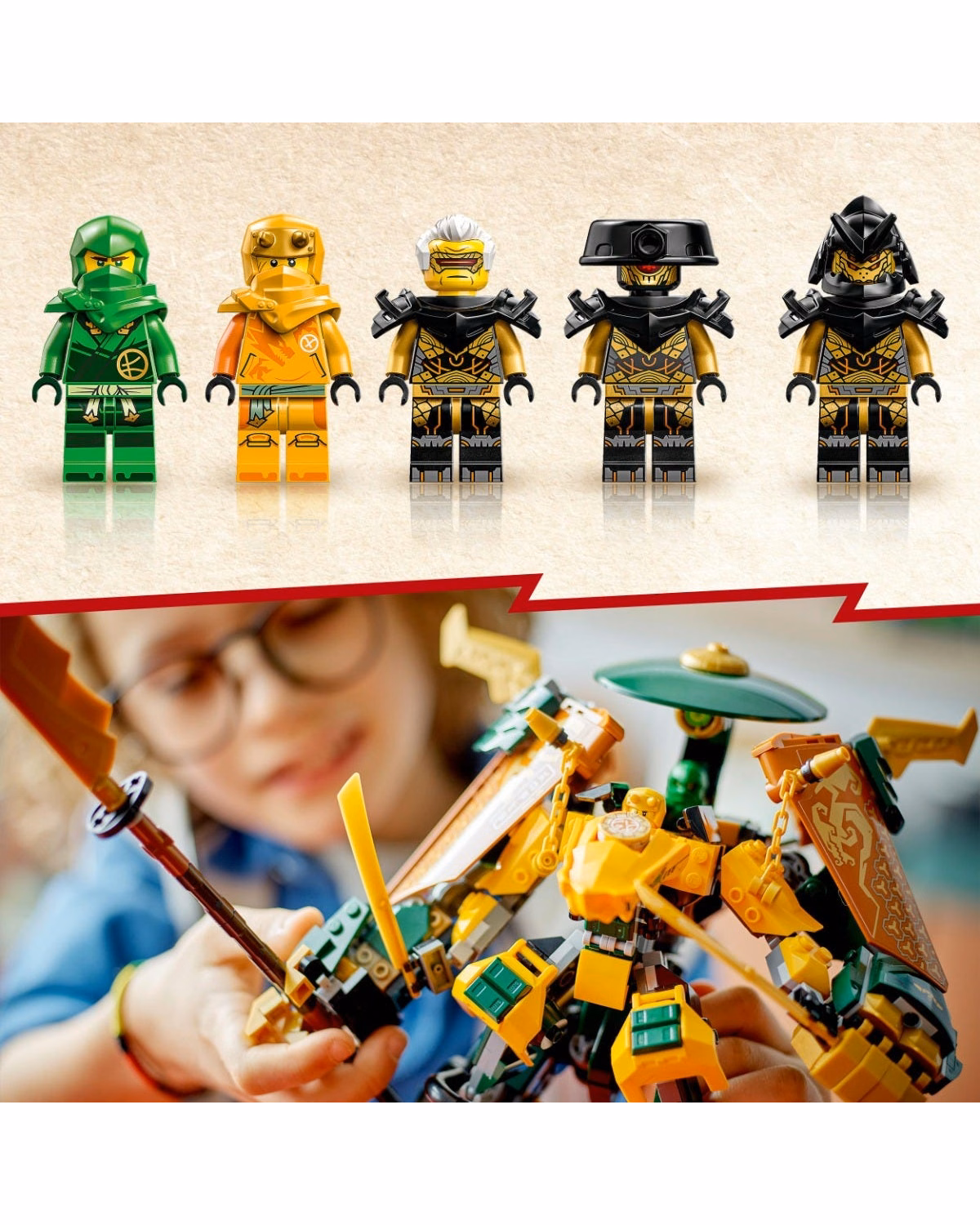 LEGO® 71794 Ninjago Lloyd and Arin's Ninja Team Mechs Set - 7