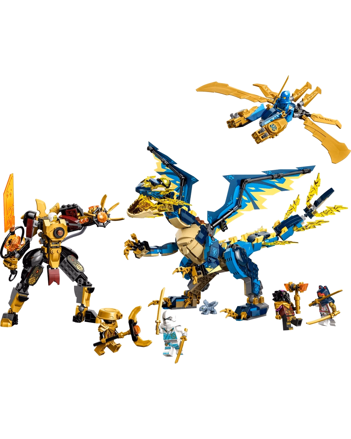 LEGO® 71796 Ninjago Elemental Dragon vs. The Empress Mech Set - 2