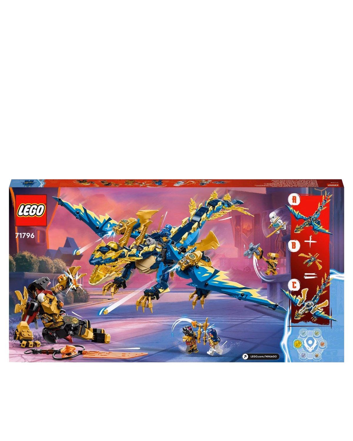 LEGO® 71796 Ninjago Elemental Dragon vs. The Empress Mech Set - 6