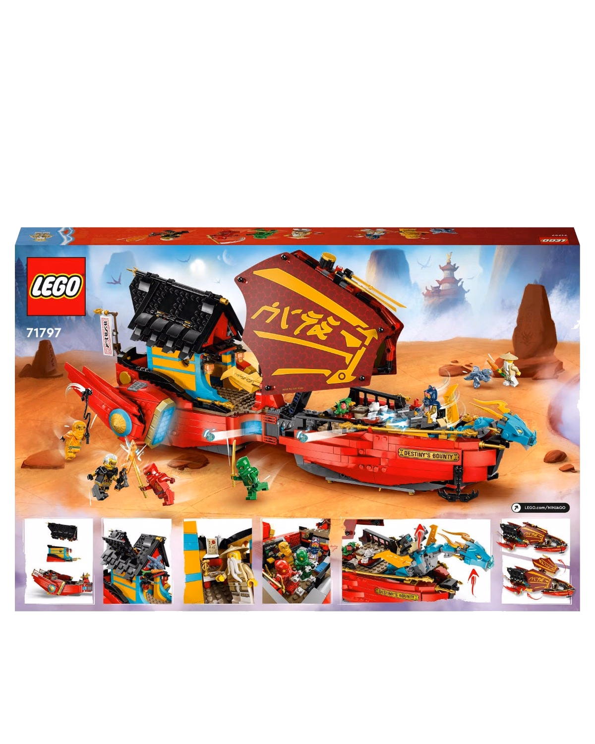 LEGO® 71797 Ninjago Destiny's Bounty - race against time Set - 3