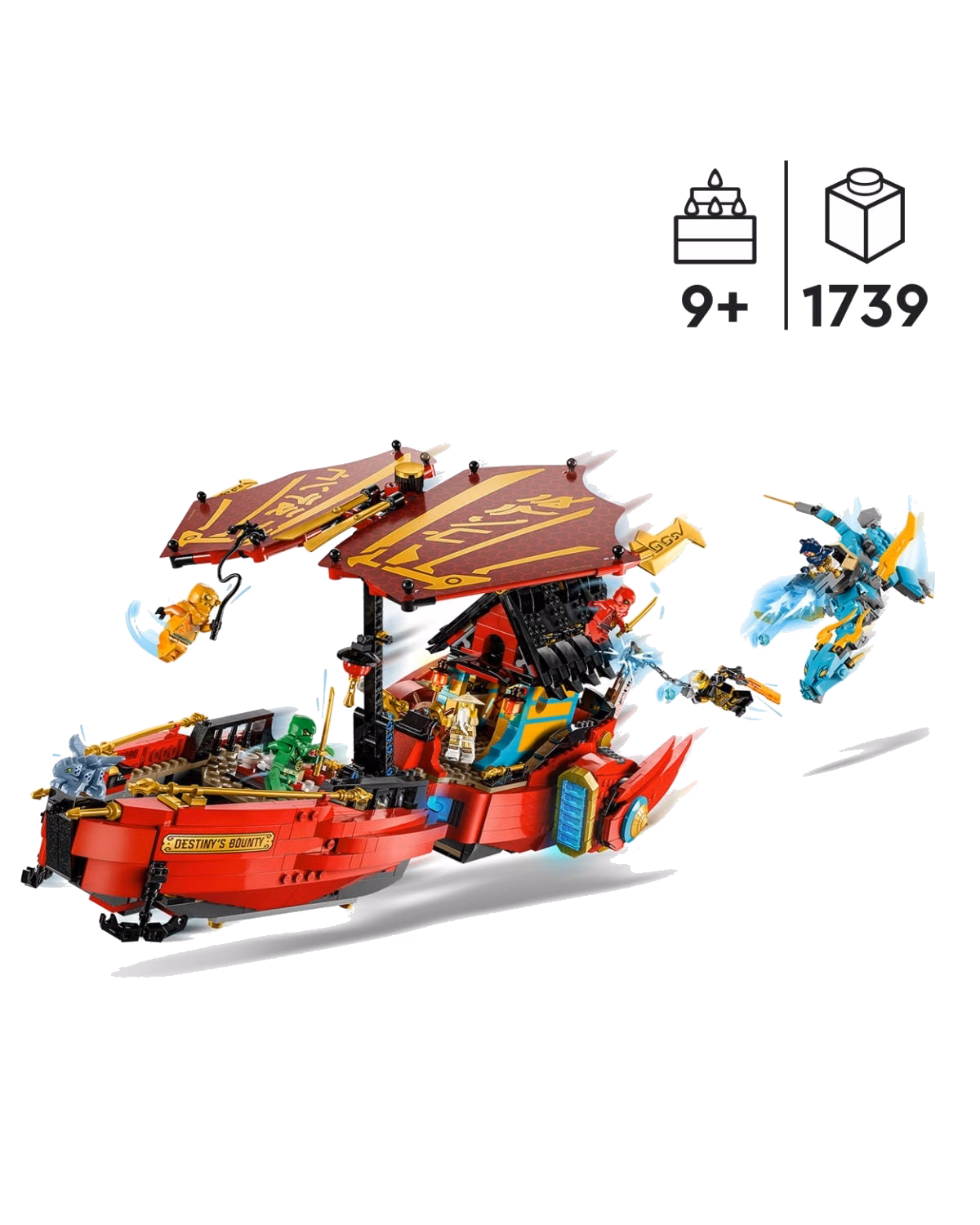 LEGO® 71797 Ninjago Destiny's Bounty - race against time Set - 8