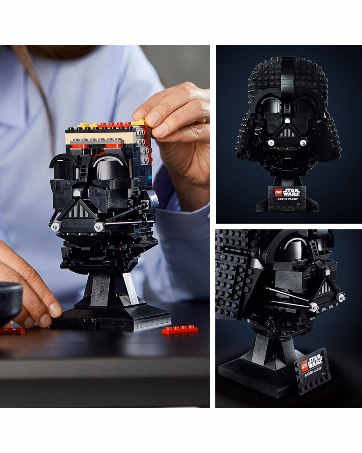 LEGO® Star Wars Darth Vader Helmet Set for Adults 75304 - 8