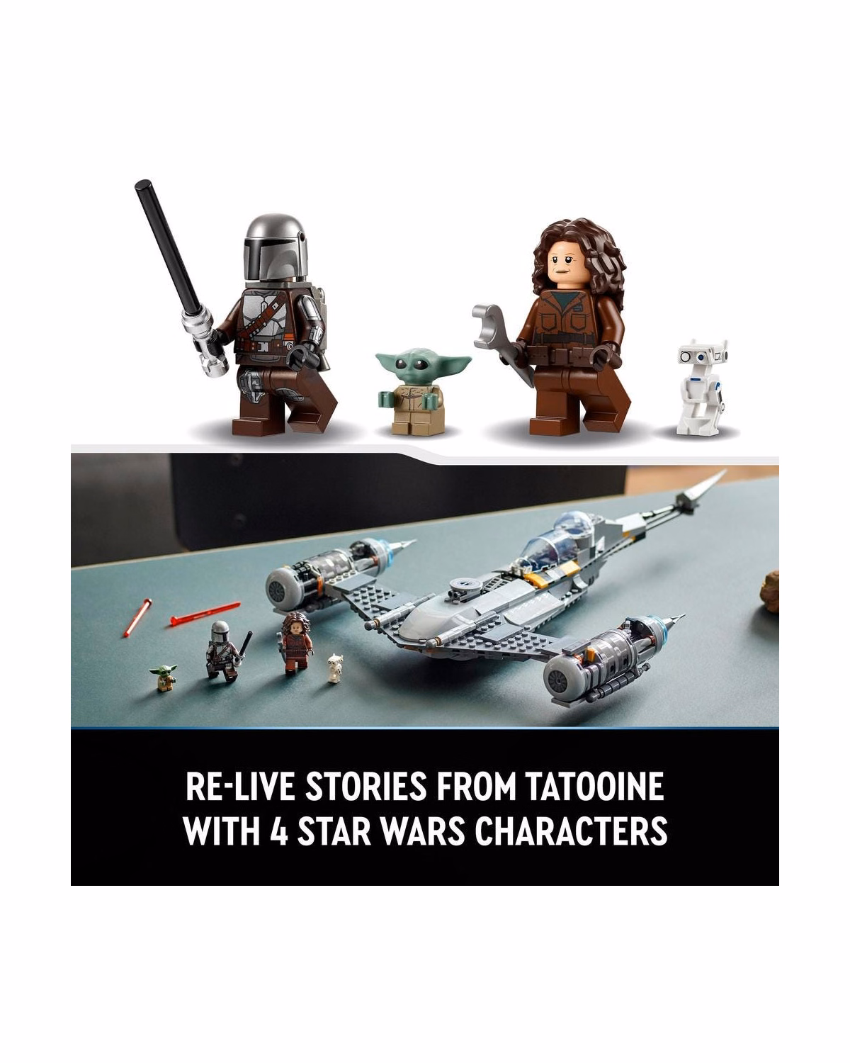 LEGO® 75325 Star Wars The Mandalorian's N-1 Starfighter Set - 3
