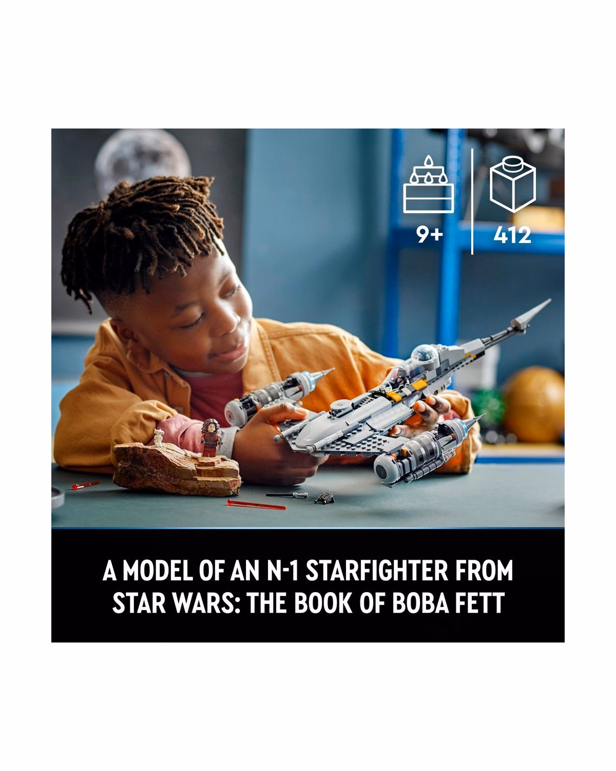 LEGO® 75325 Star Wars The Mandalorian's N-1 Starfighter Set - 5