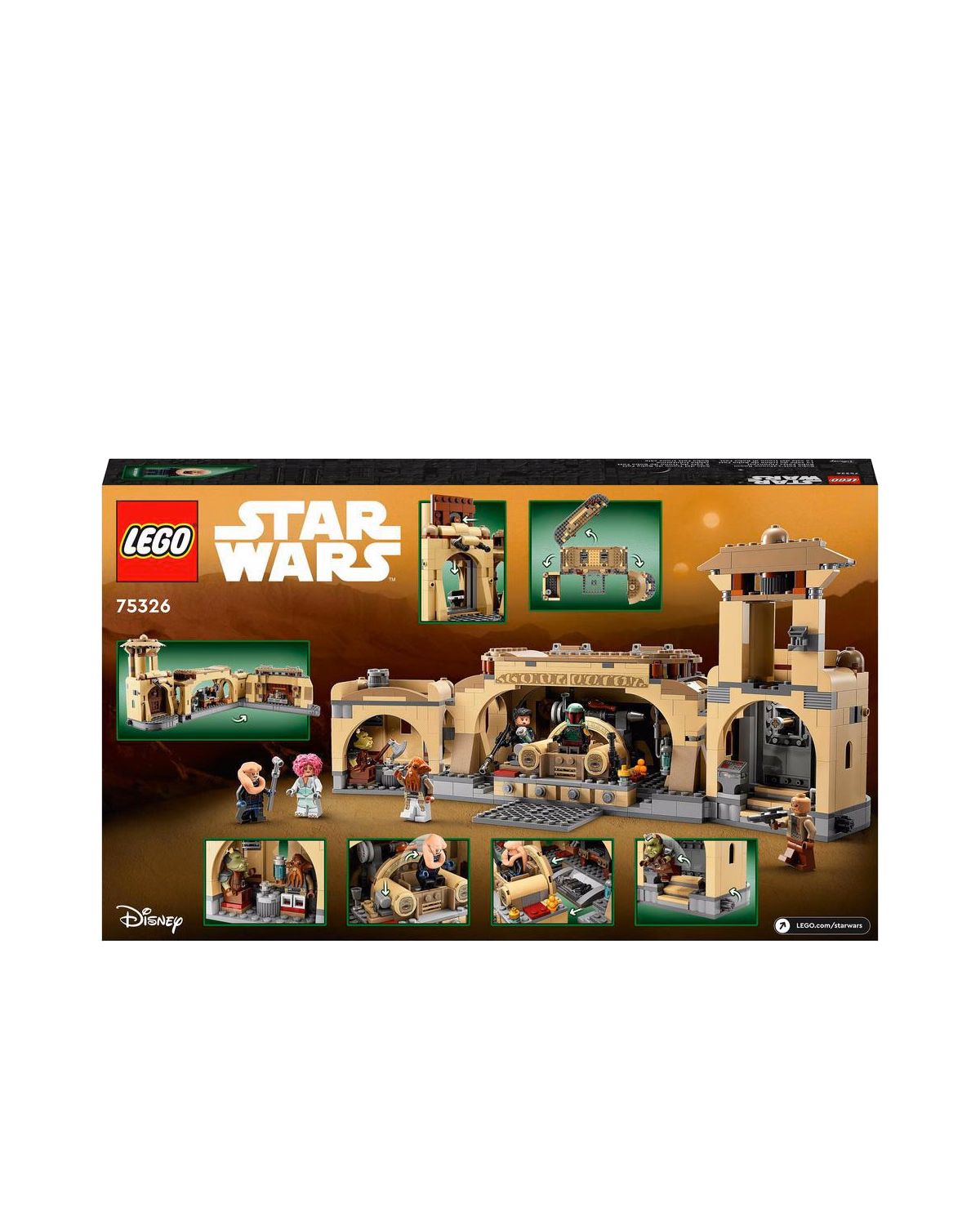 LEGO® 75326 Star Wars Boba Fetta's Throne Room Buildable Toy - 7
