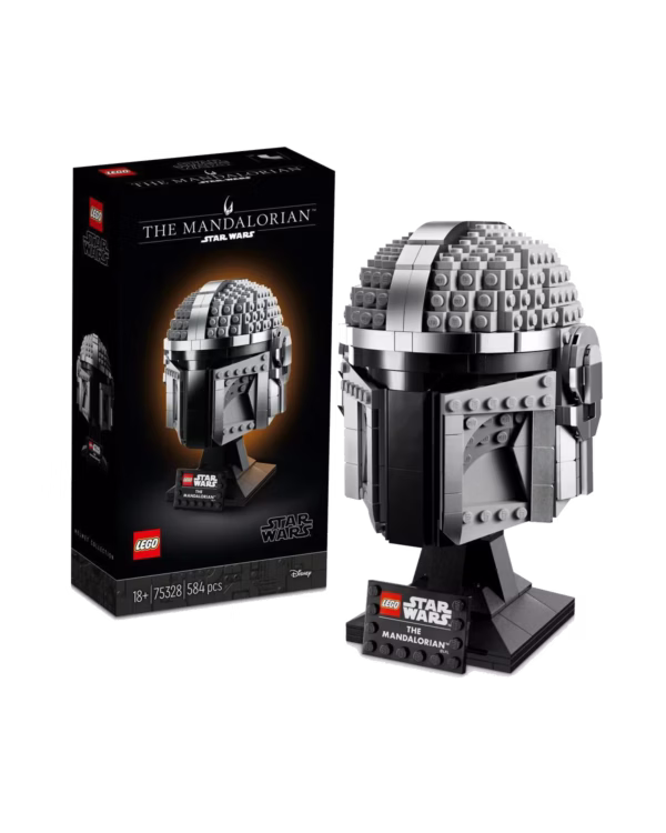 LEGO® 75328 Star Wars The Mandalorian Helmet Model Adult Set - 1