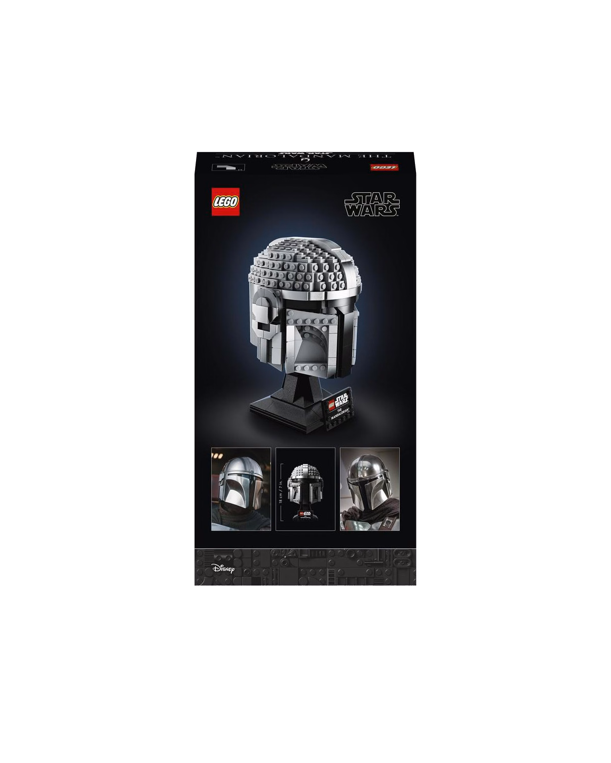 LEGO® 75328 Star Wars The Mandalorian Helmet Model Adult Set - 2