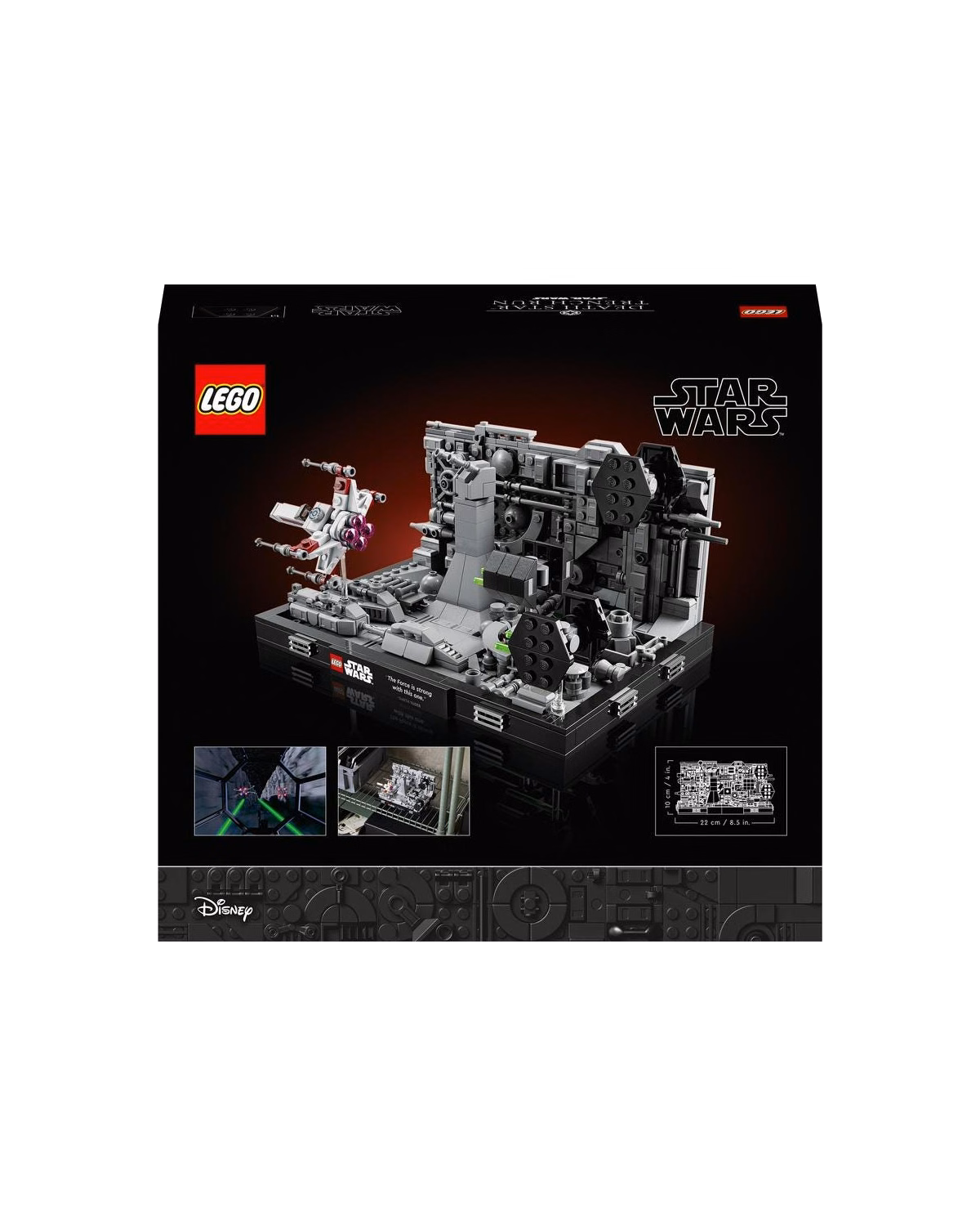 LEGO® 75329 Star Wars Death Star Trench Run Diorama Set - 2