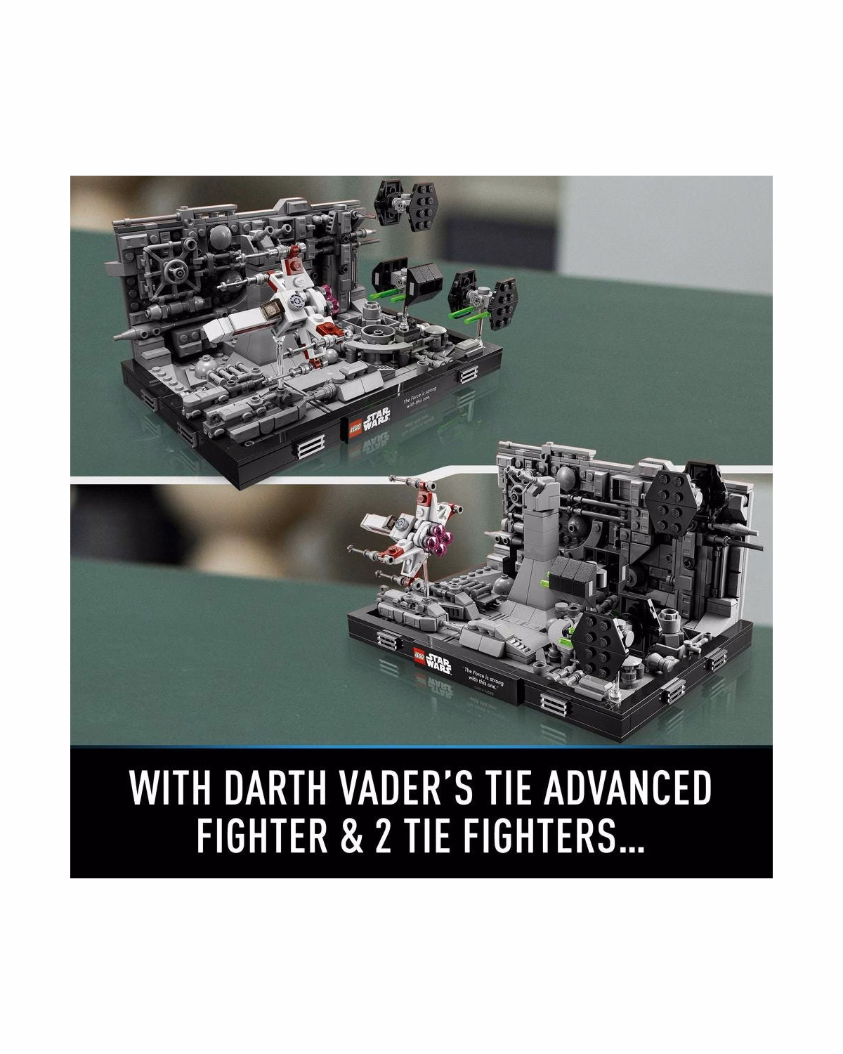 LEGO® 75329 Star Wars Death Star Trench Run Diorama Set - 3