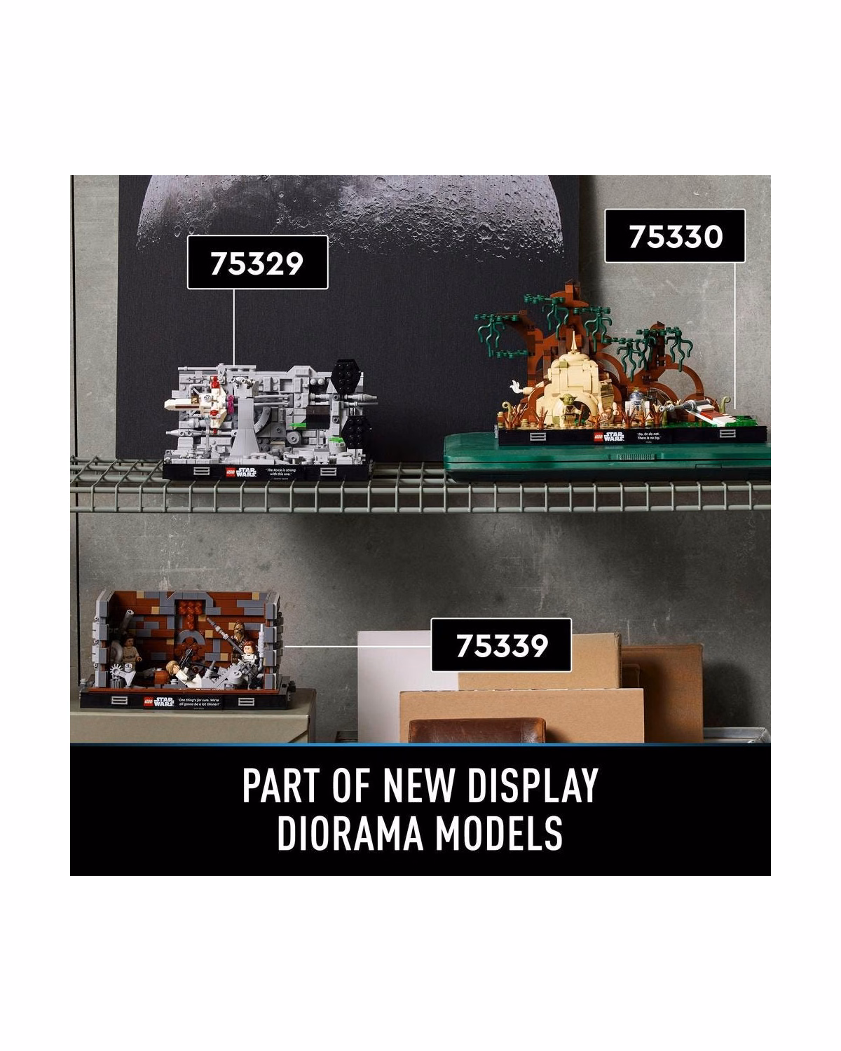 LEGO® 75329 Star Wars Death Star Trench Run Diorama Set - 7